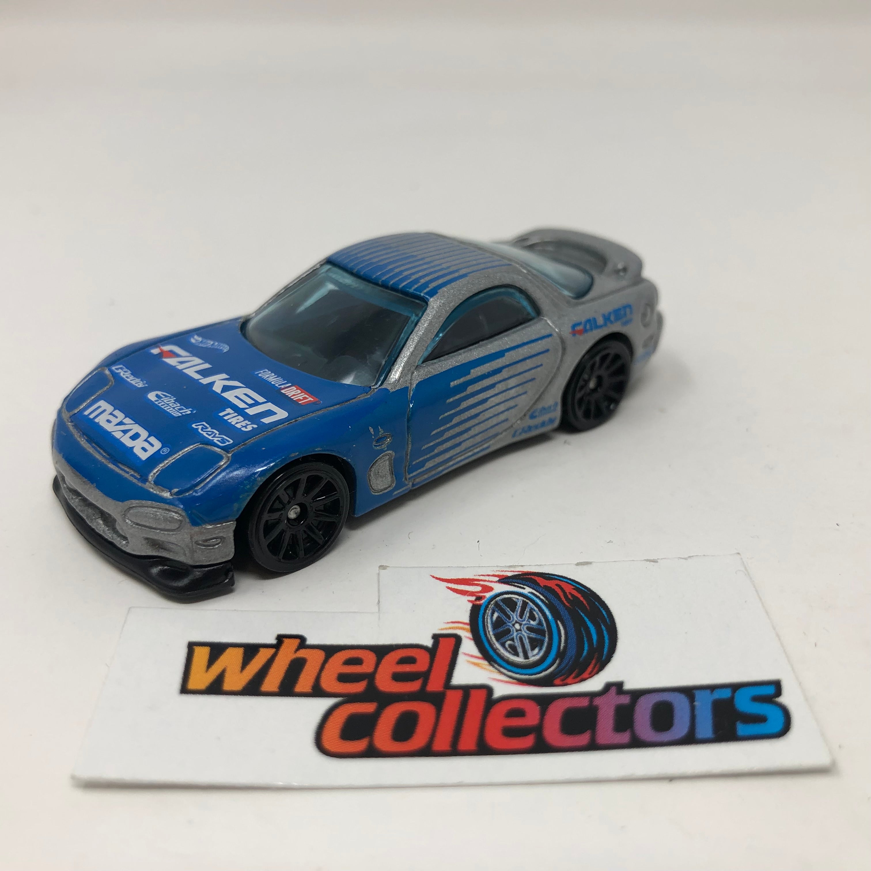 '95 Mazda RX-7 * Blue / Silver * Hot Wheels Loose 1:64 Scale、mySite、hgirdovlk