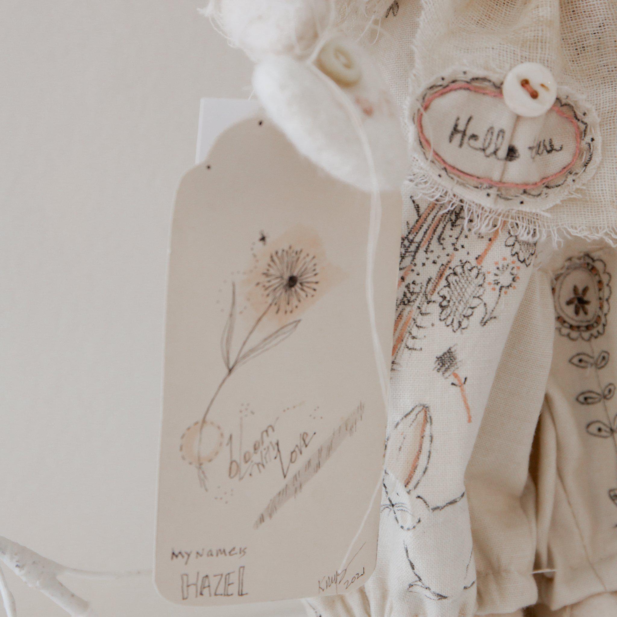 RETIRED - Hutch Studio Original - Hazel Bunny - One of A Kind、mySite、g9winljtr