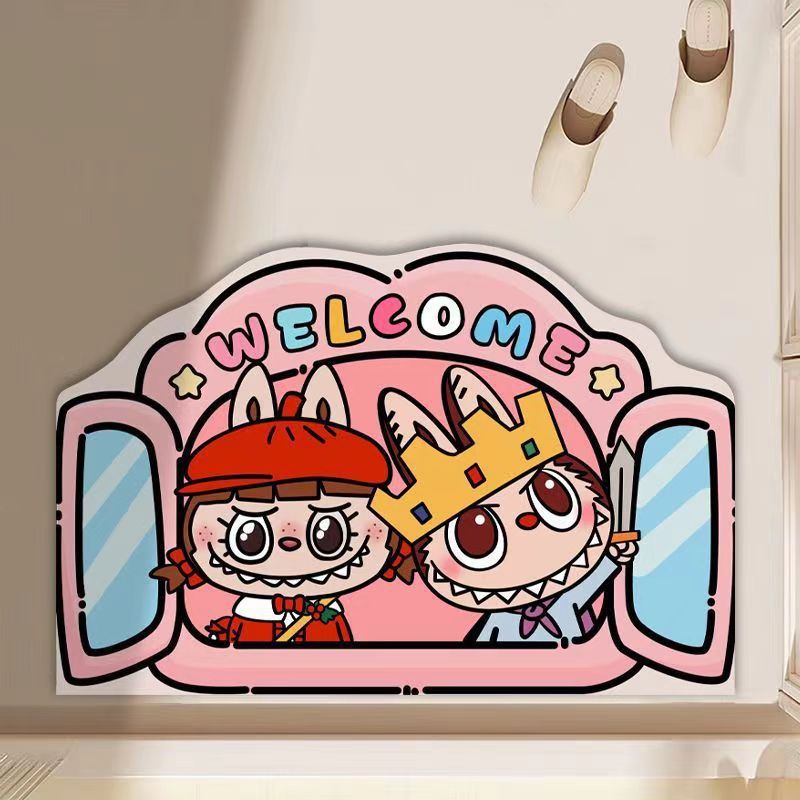  LABUBU Rugs, Decoration for Living Room, Mats for Bathroom、mySite、greenlandpopulation