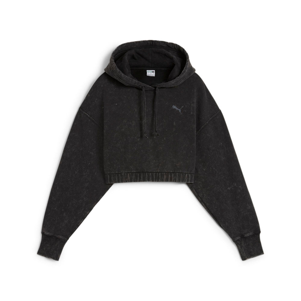 Dare To Midnight Motion Washed Cropped Pullover Hoodie、mySite、gtrtttuynbv