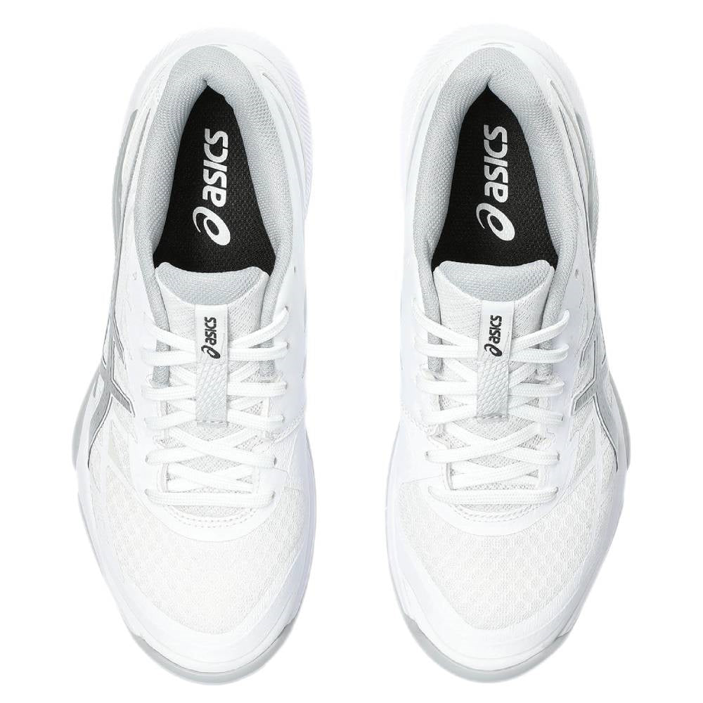Asics Gel Tactic 12 Women's Indoor Court Shoe (White/Silver)