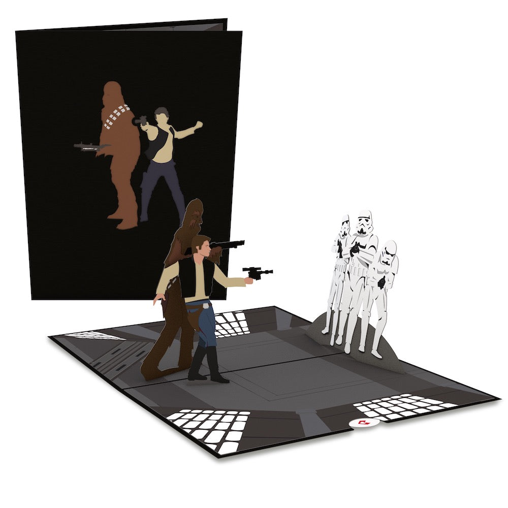 Star Wars™ The Death Star™ Showdown Pop-Up Card、mySite、solidvoid