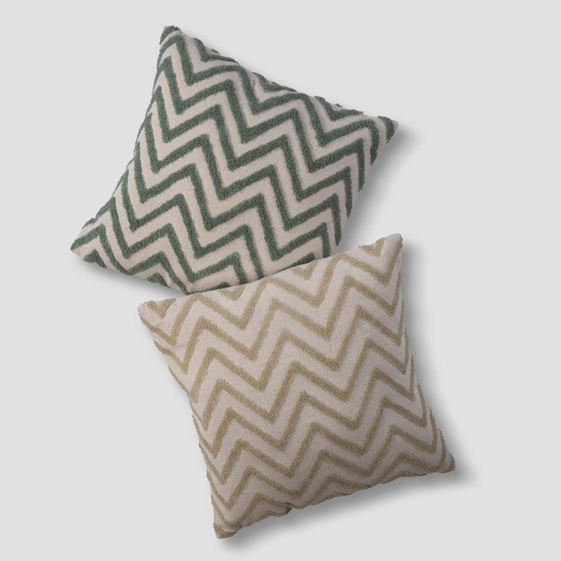 Cotton Cushion Cover | Beige | 45 x 45 cm、mySite、camillekostekn