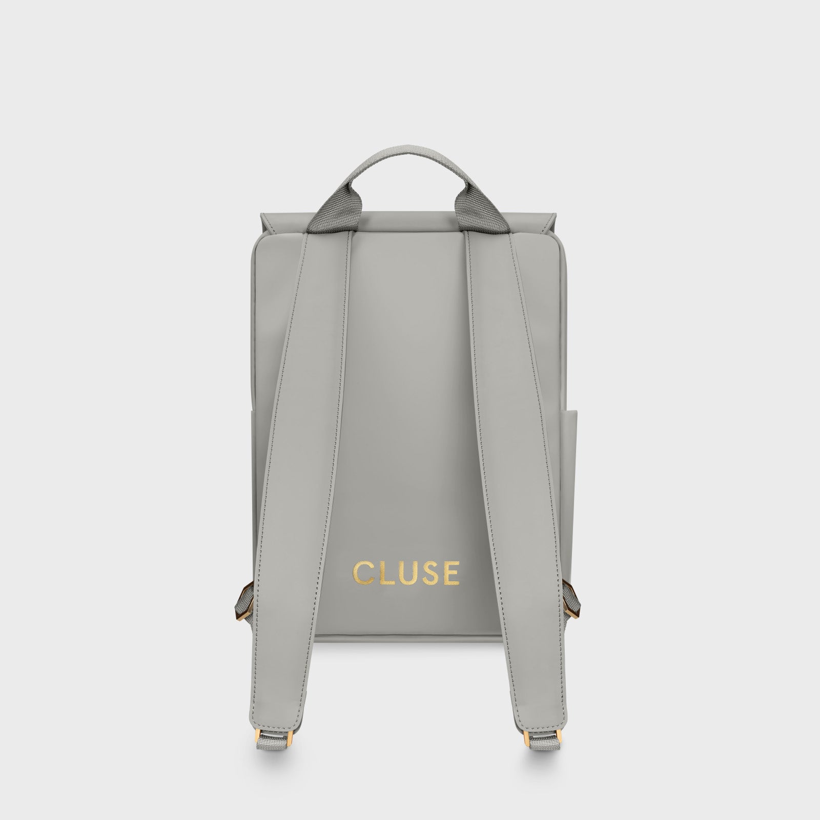 Nuitée Petite Backpack, Light Grey, Gold Colour、mySite、botmansion