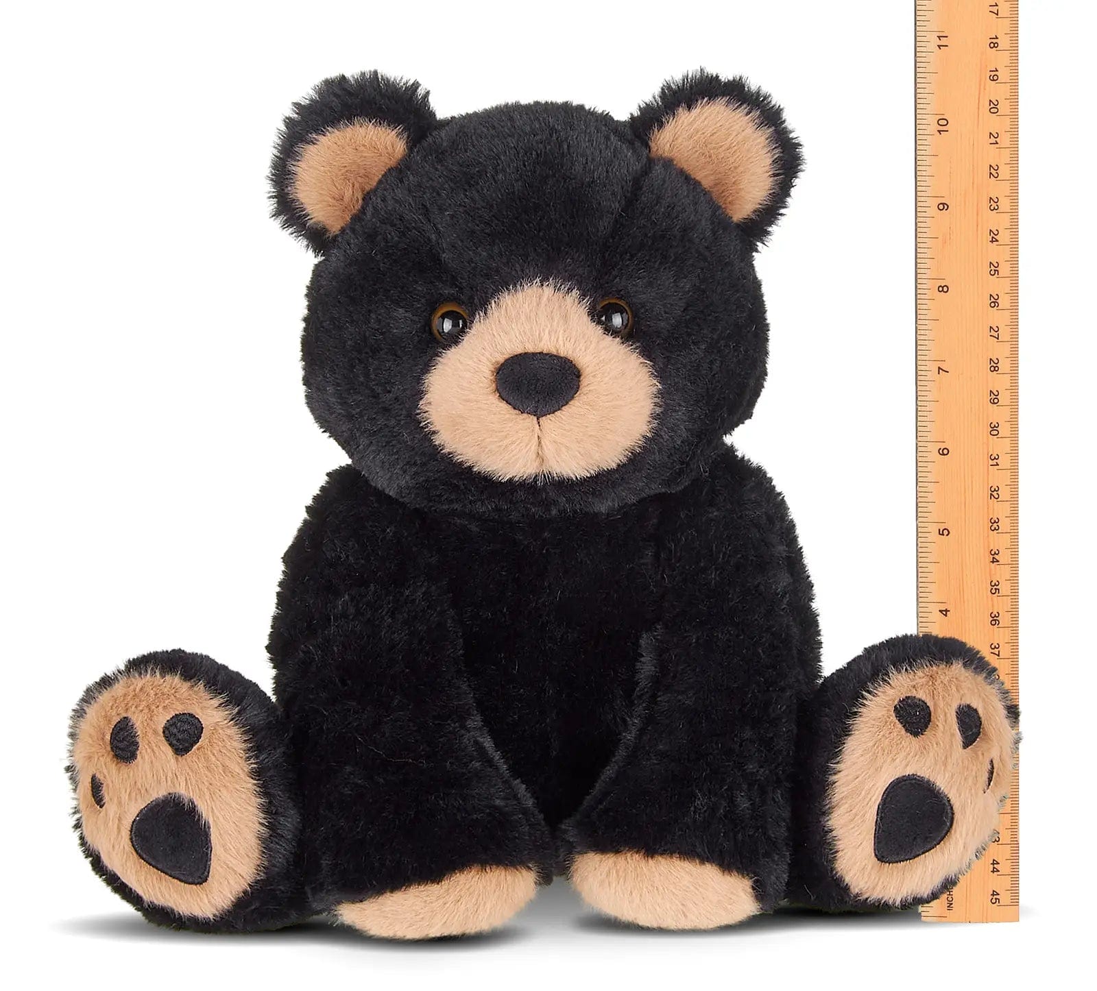 Teddy Bear Cuddly Plush Black Bear by Bearington、mySite、g9winljtr