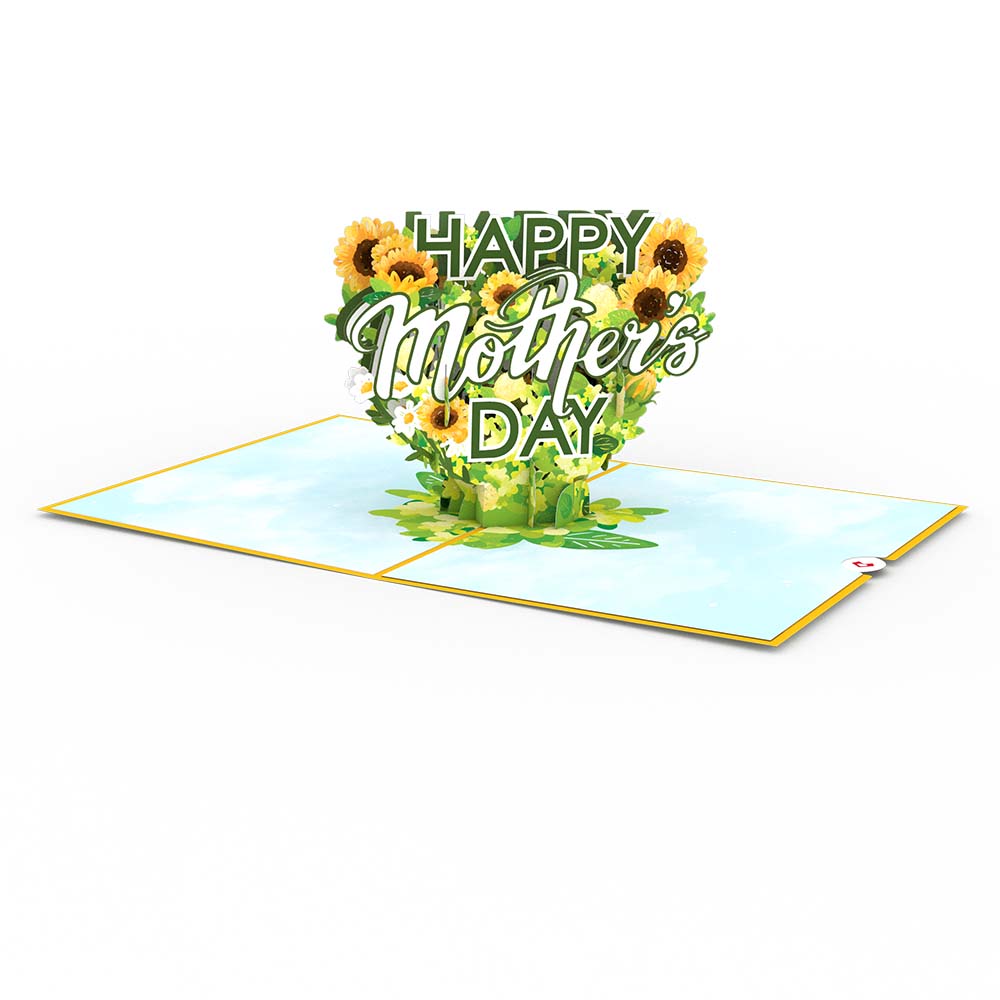 Happy Mother’s Day Sunflowers Pop-Up Card、mySite、solidvoid