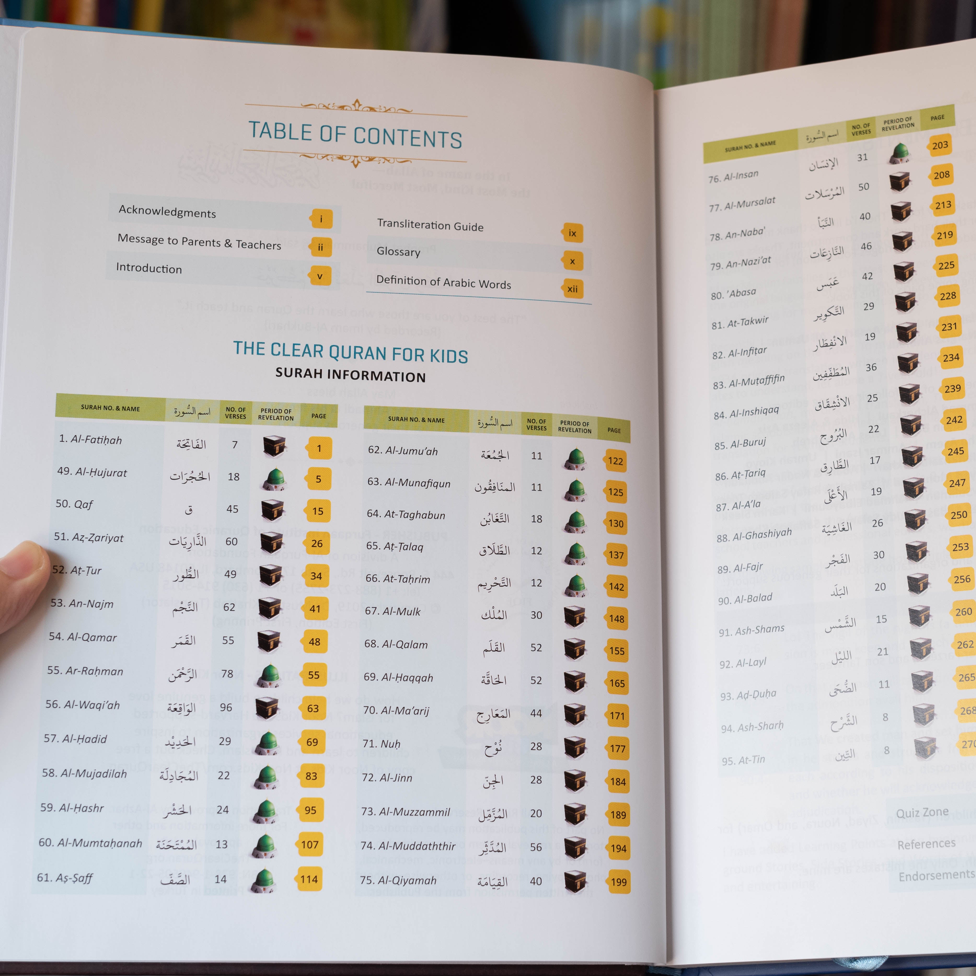 The Clear Quran for Kids: Surah 1 and 49-144、mySite、topwebapps