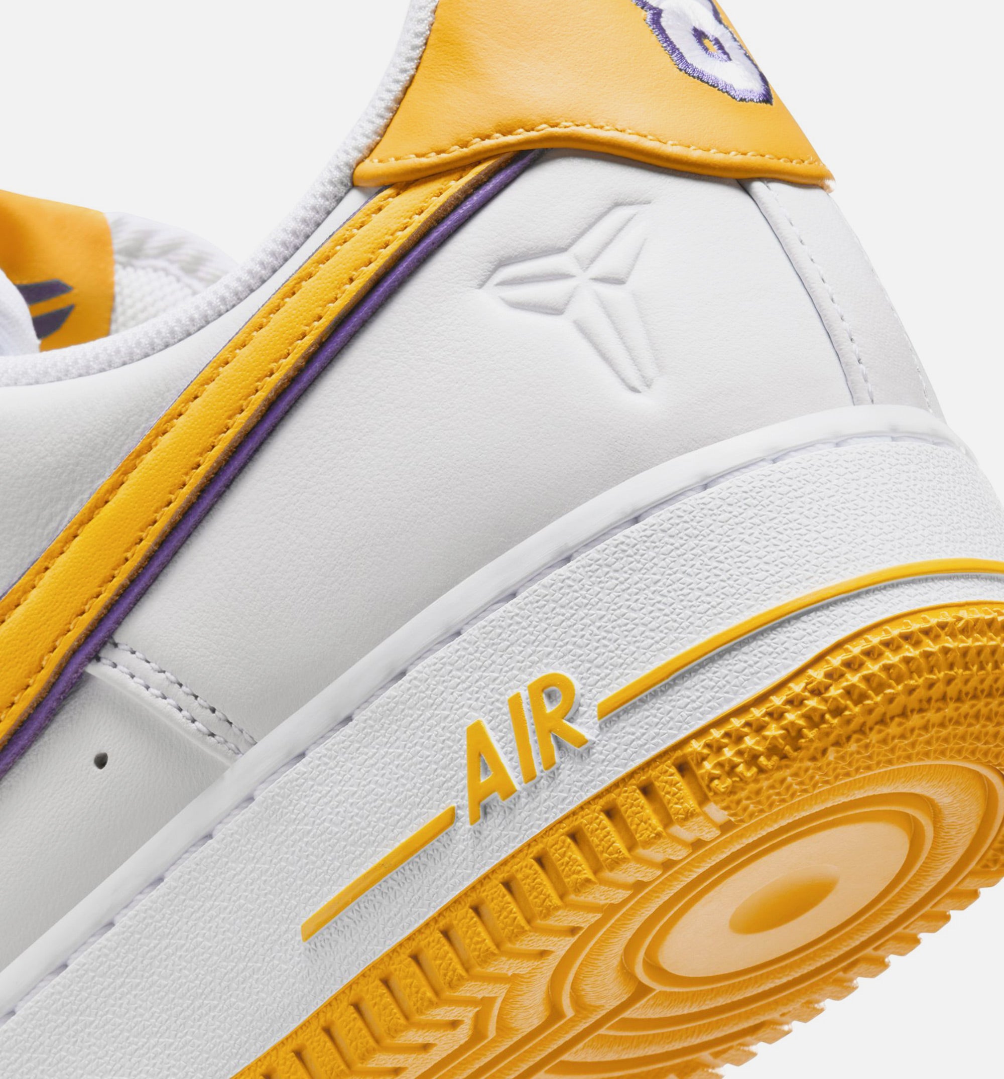 Air Force 1 Low Kobe Bryant Lakers Mens Lifestyle Shoe - White/Varsity Maize/Varsity Purple、mySite、dreamappss