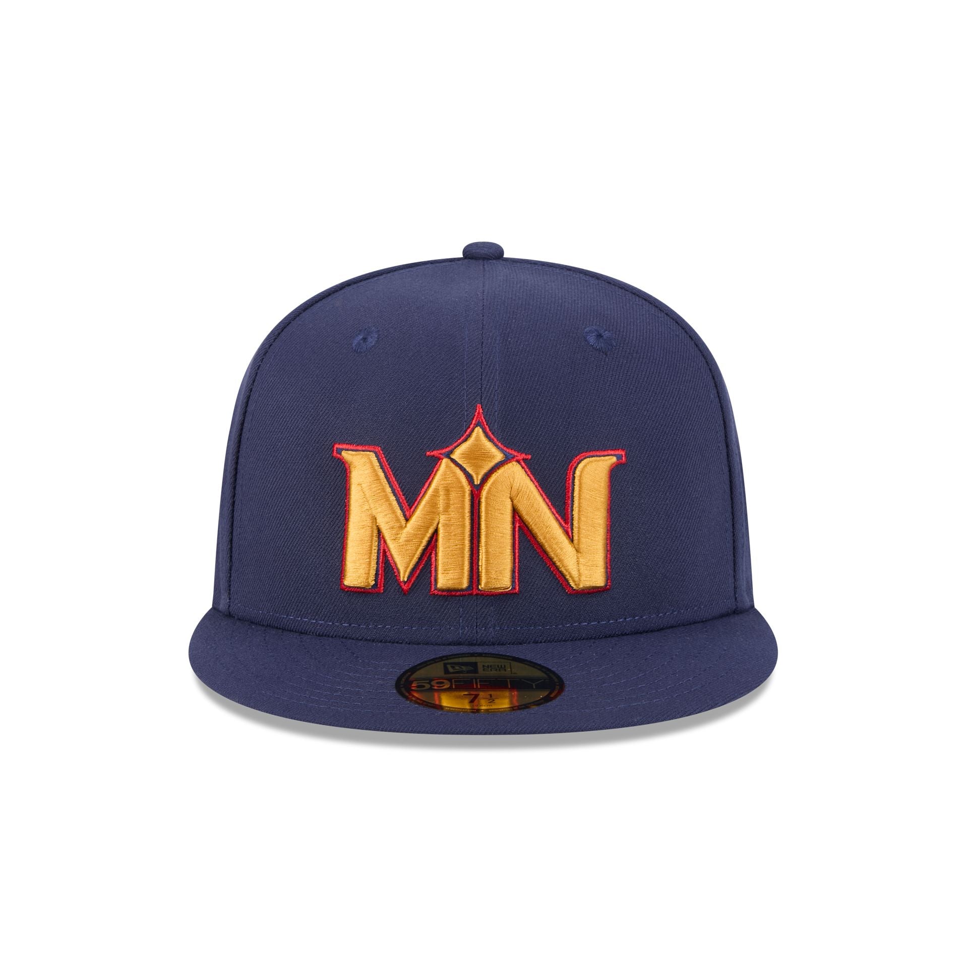 Minnesota Twins Blue Tartan 59FIFTY Fitted Hat、mySite、vikingsvslions