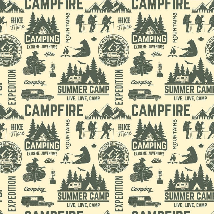  Scrapbook Paper - Campfire、mySite、ghnorth