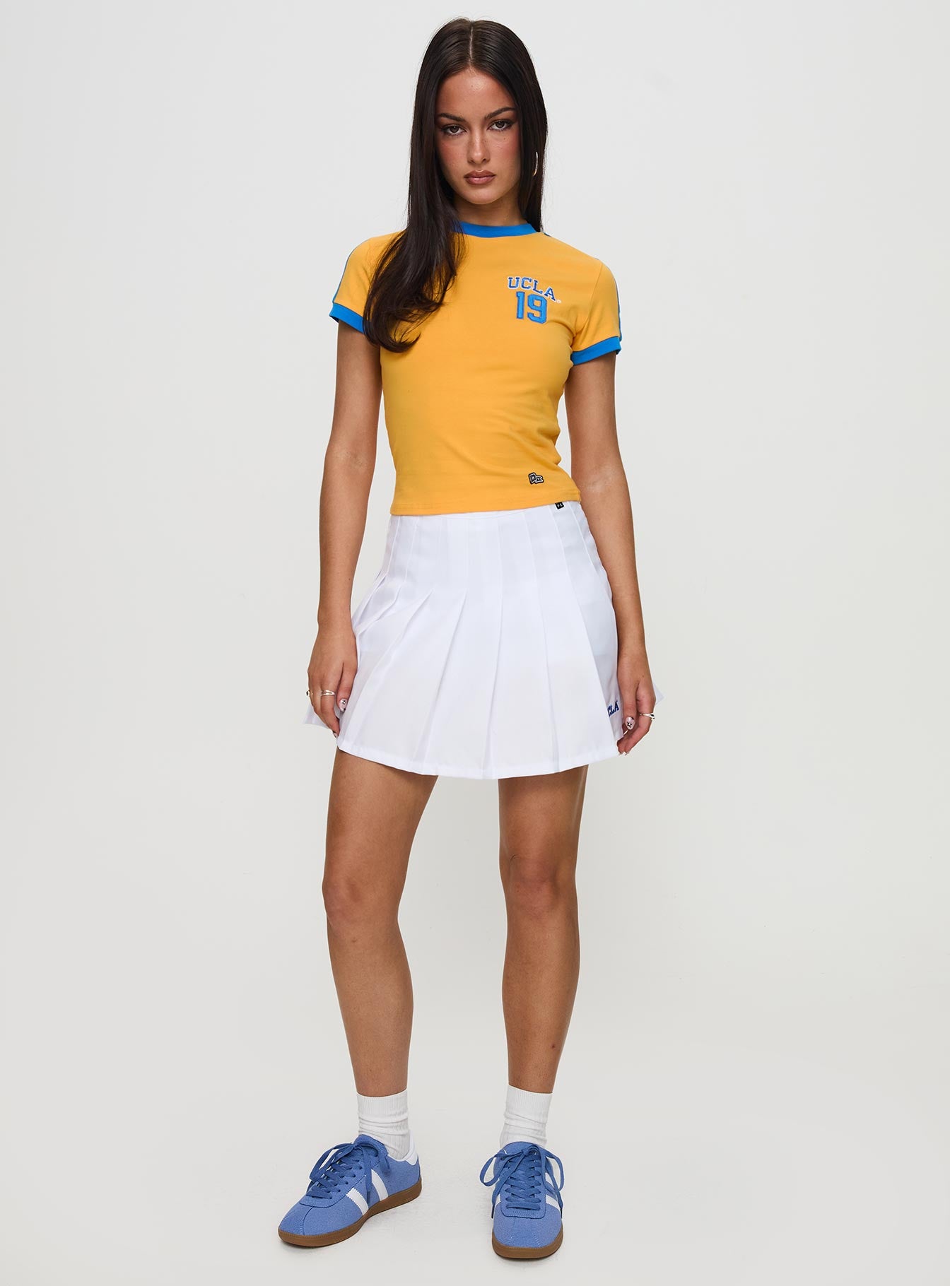 UCLA Tennis Skort White、mySite、solidvoid