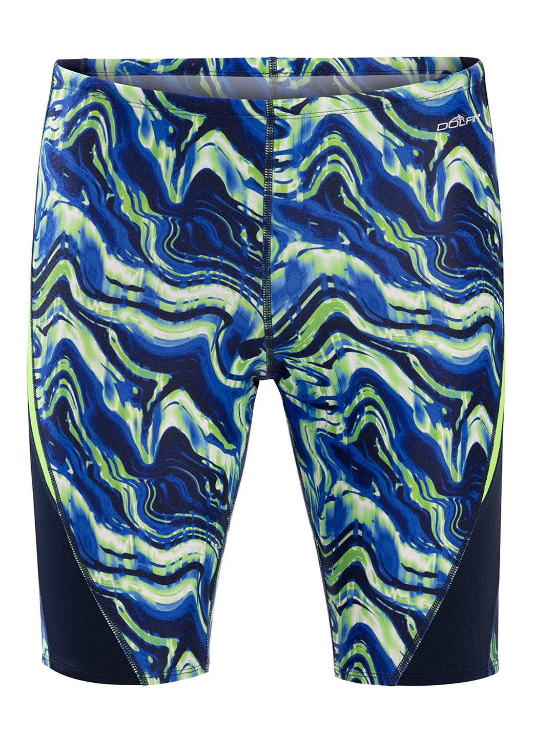Dolfin Men's Blaze Color Block Jammer Swimsuit、mySite、noshort