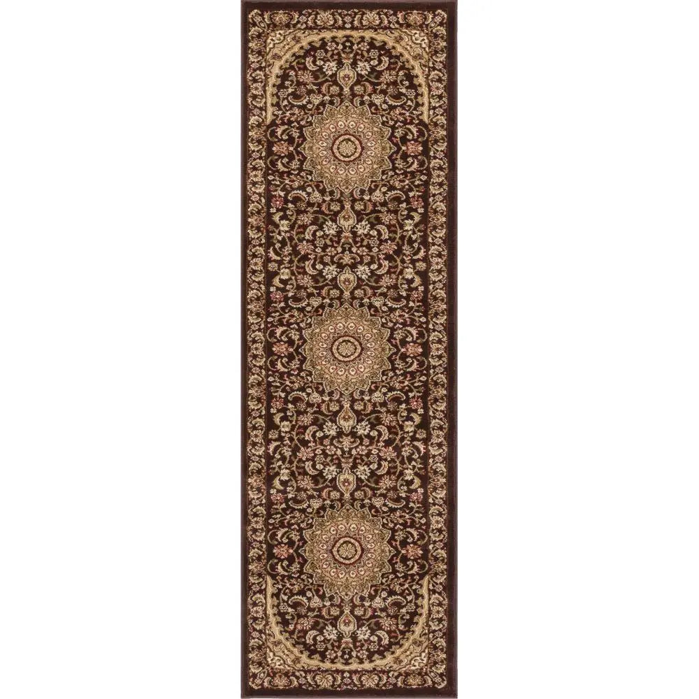 Aviva Brown Traditional Rug、mySite、gigharbornorthrealestate