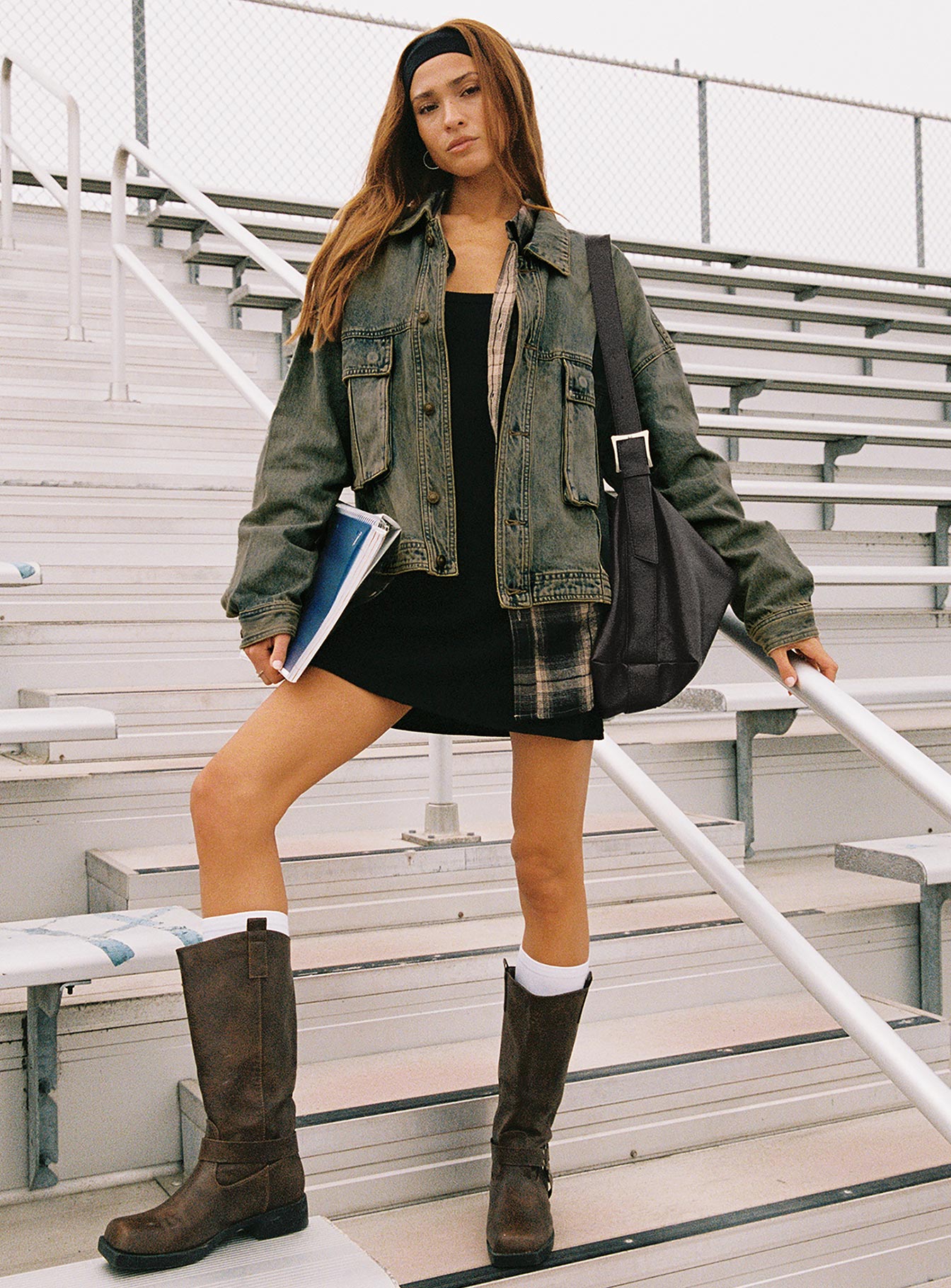 Kier Oversized Jacket Denim Antique Wash、mySite、solidvoid