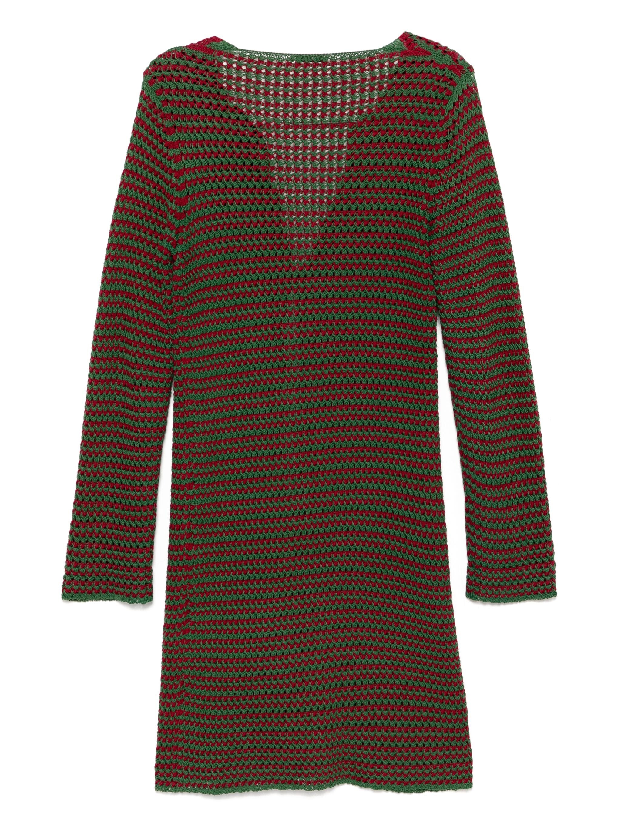 Spring 2005 Crochet Embellished Cardigan Coat Green、mySite、garminoutage.com