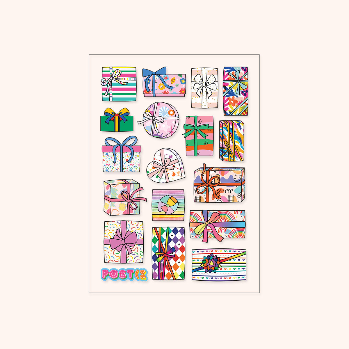  So Gifted A6 Transparent Sticker Sheet、mySite、ghnorth