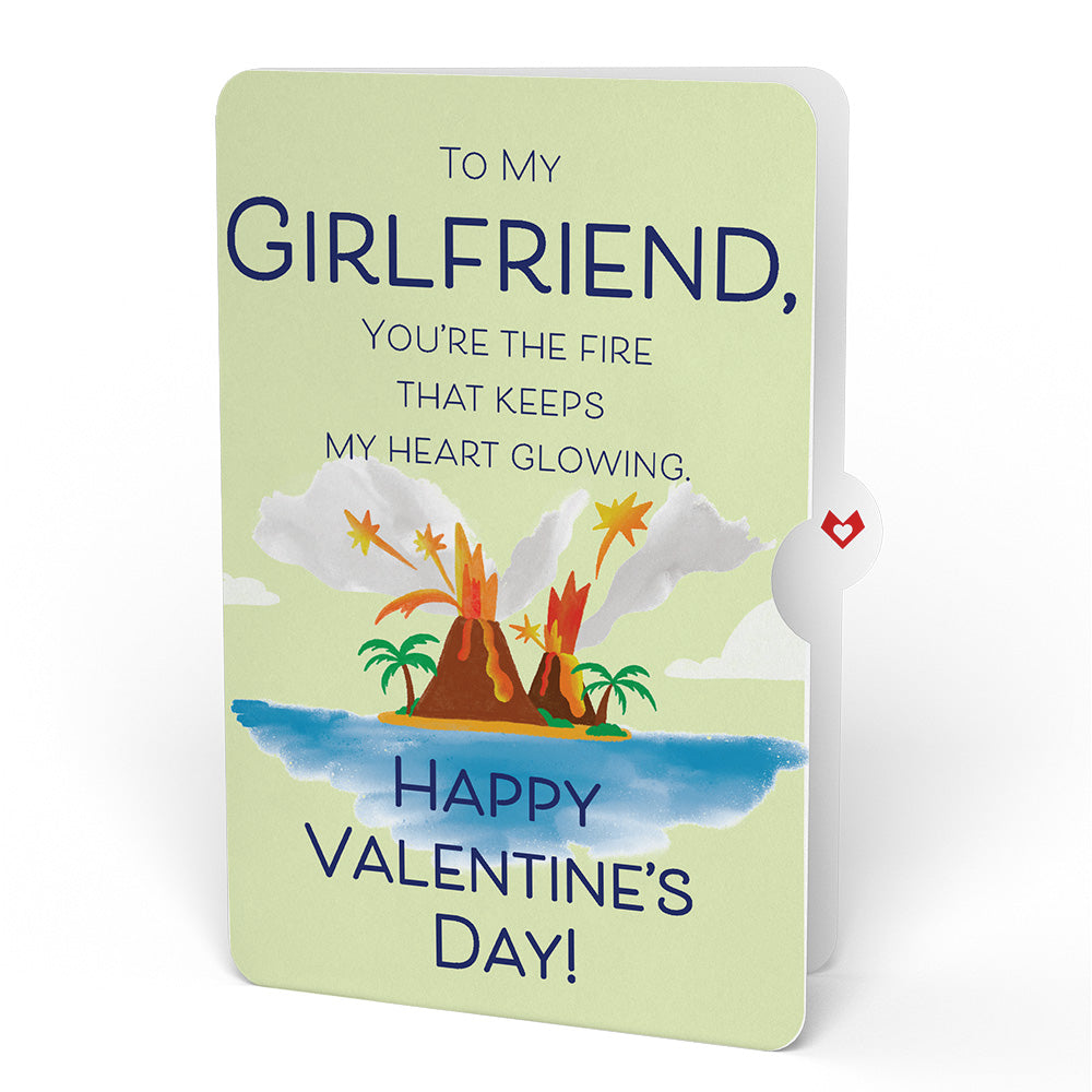 I Lava You Valentine Pop-Up Card and Sentiment Set for Girlfriend、mySite、solidvoid