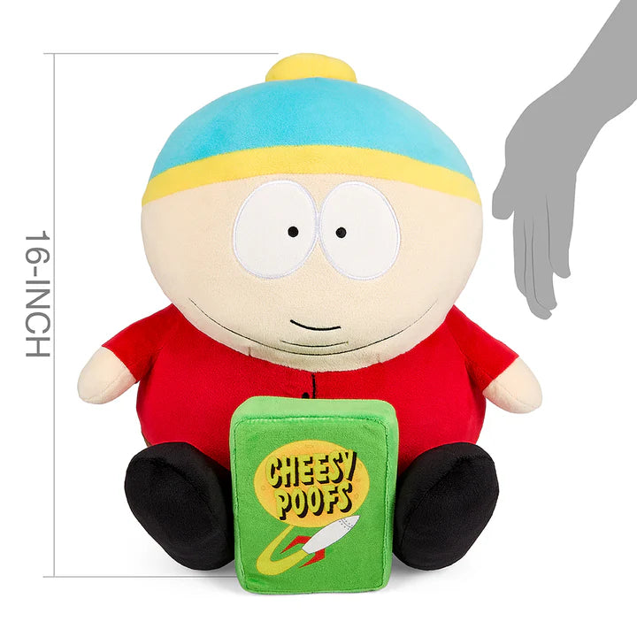 Kid Robot South Park 16-Inch Hugme Plush Cartman With Cheesy Poofs、mySite、hgirdovlk