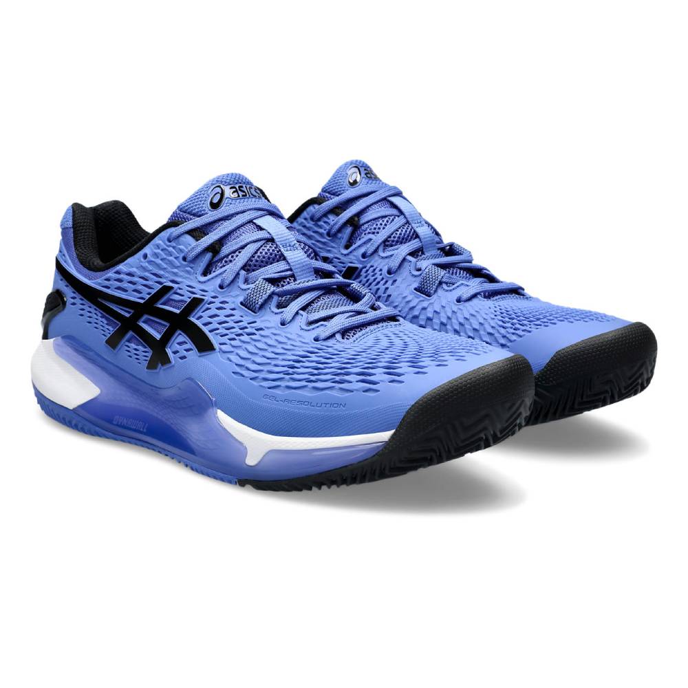Asics Gel Resolution 9 Clay Men's Tennis Shoe (Sapphire/Black)