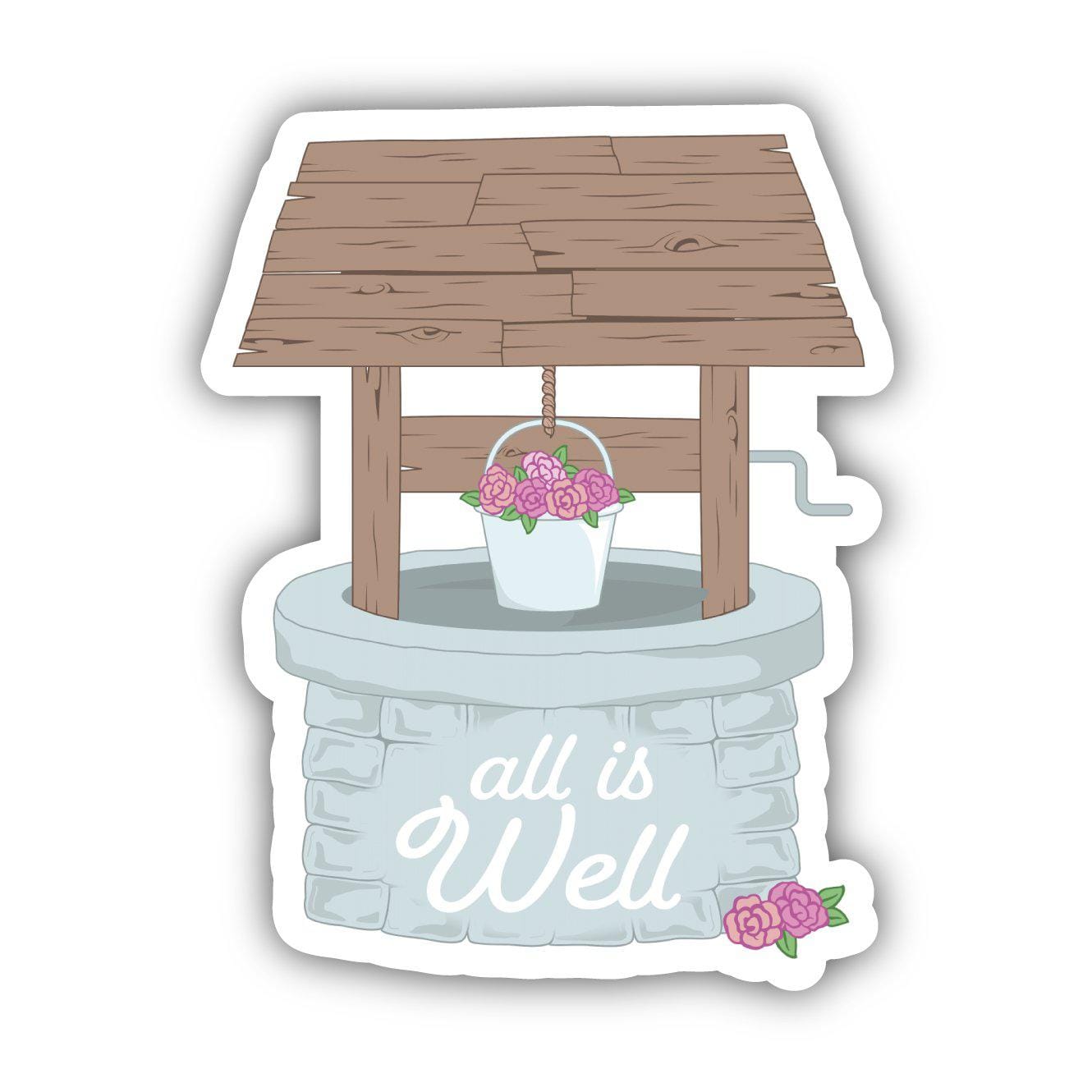  All Is Well Positivity Sticker、mySite、elrpsem3k