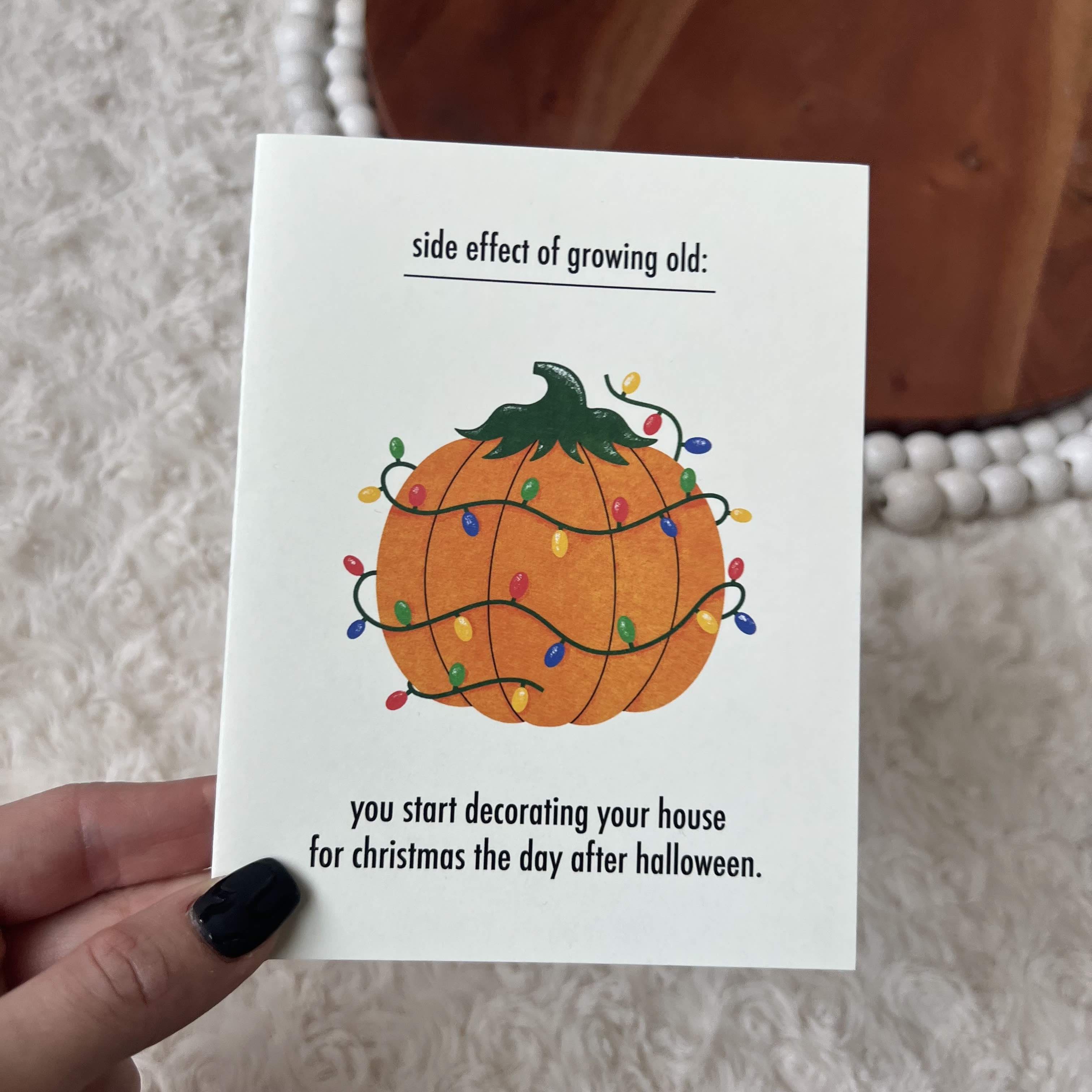  Side Effect Of Growing Old: Decorating Your House for Xmas Card、mySite、elrpsem3k