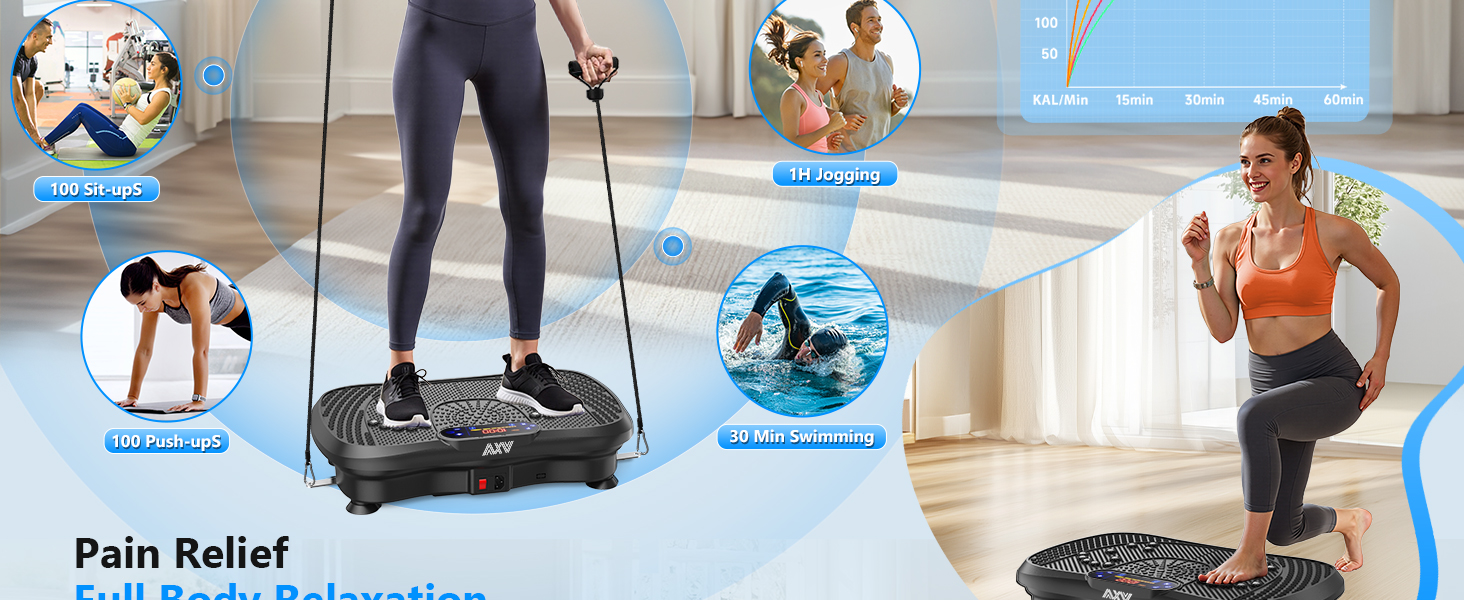 vibration plate exercise machine