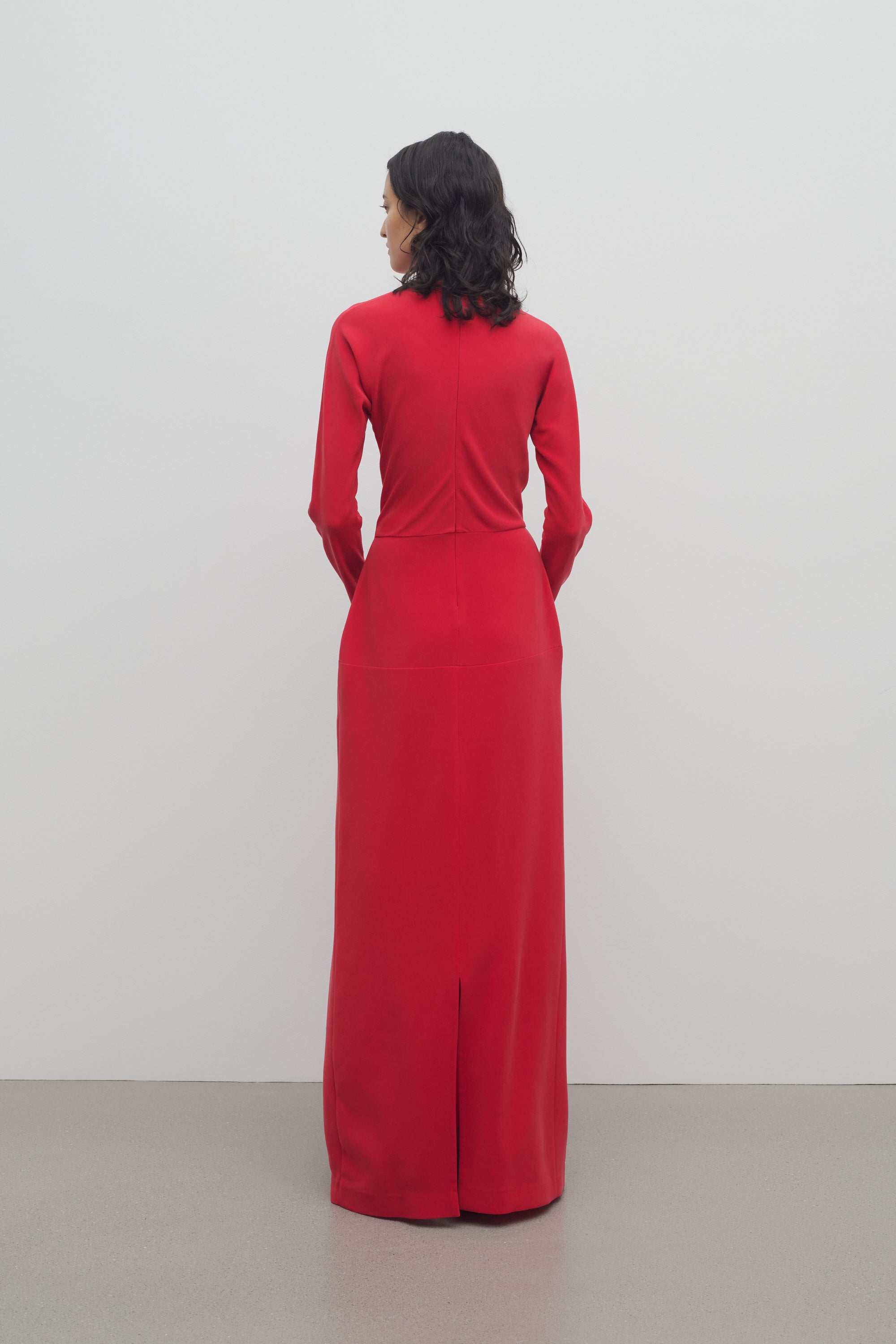 Anselm Dress in Cupro、mySite、aoinhome