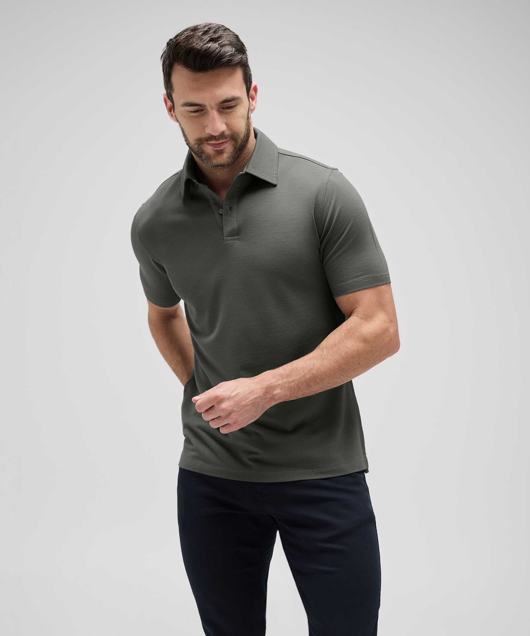 Men's Merino Polo、mySite、noshort