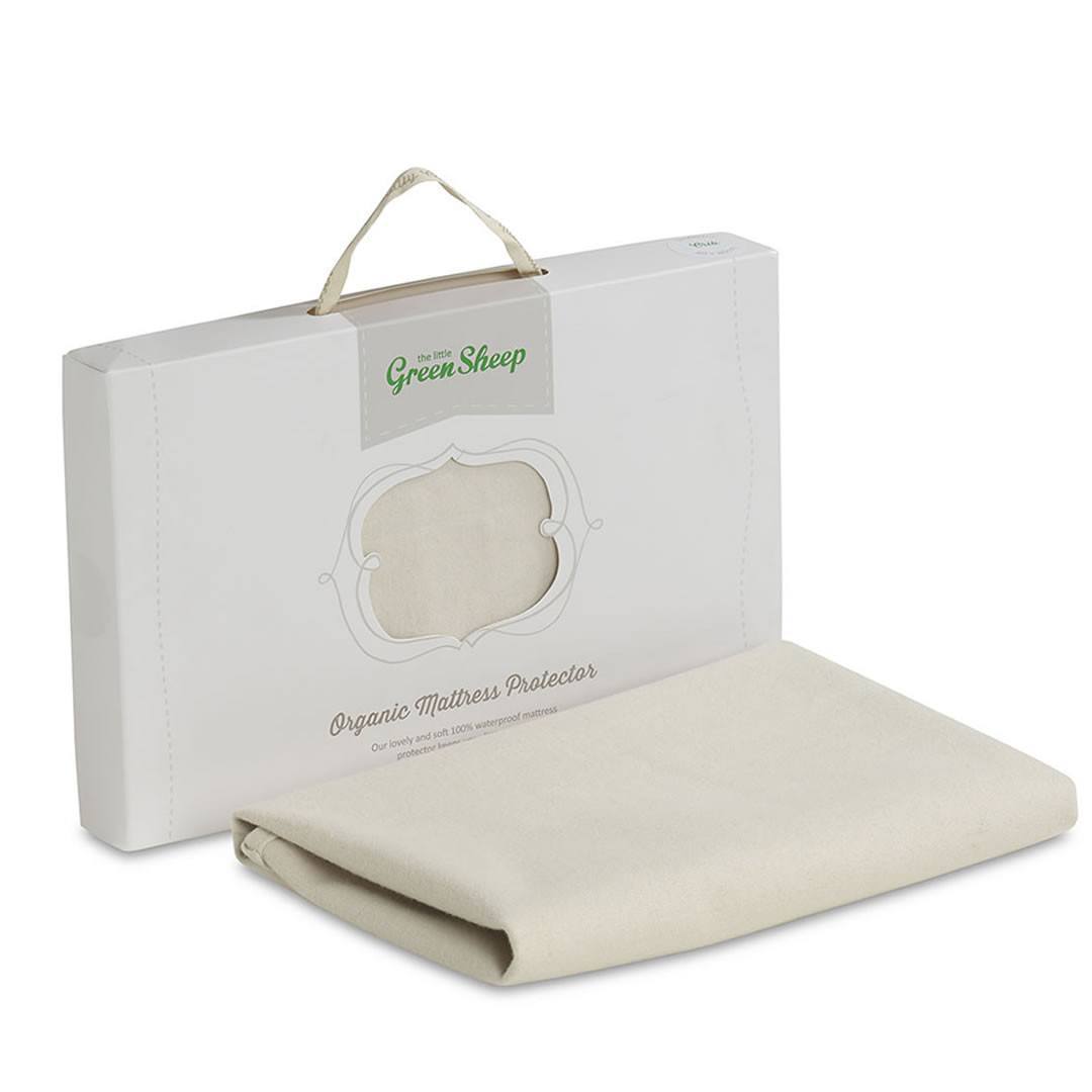  The Little Green Sheep Organic Crib Mattress Protector - 38x89cm、mySite、merchandisen