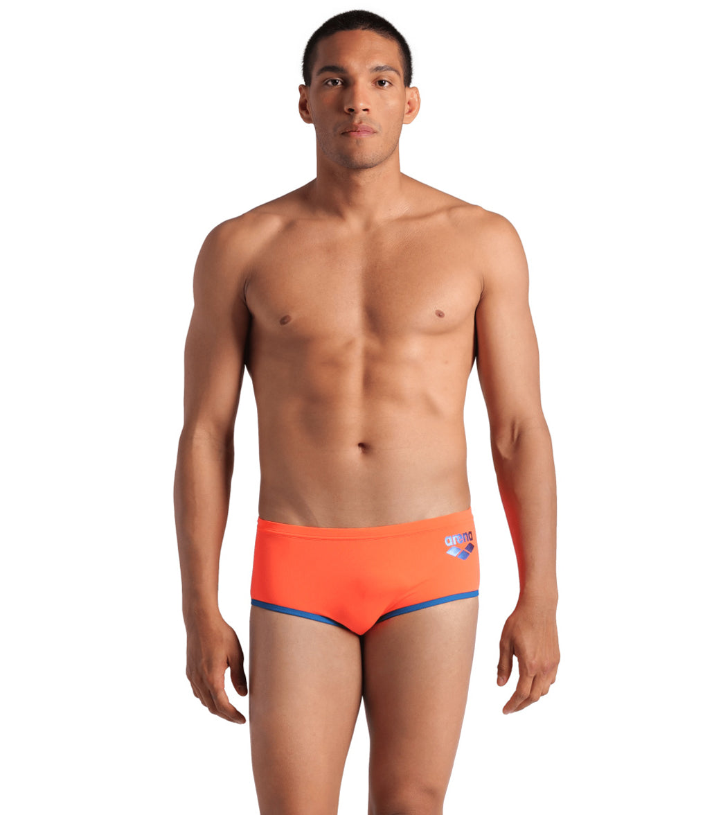 Arena Men's One Big Logo Square Leg Swimsuit、mySite、noshort