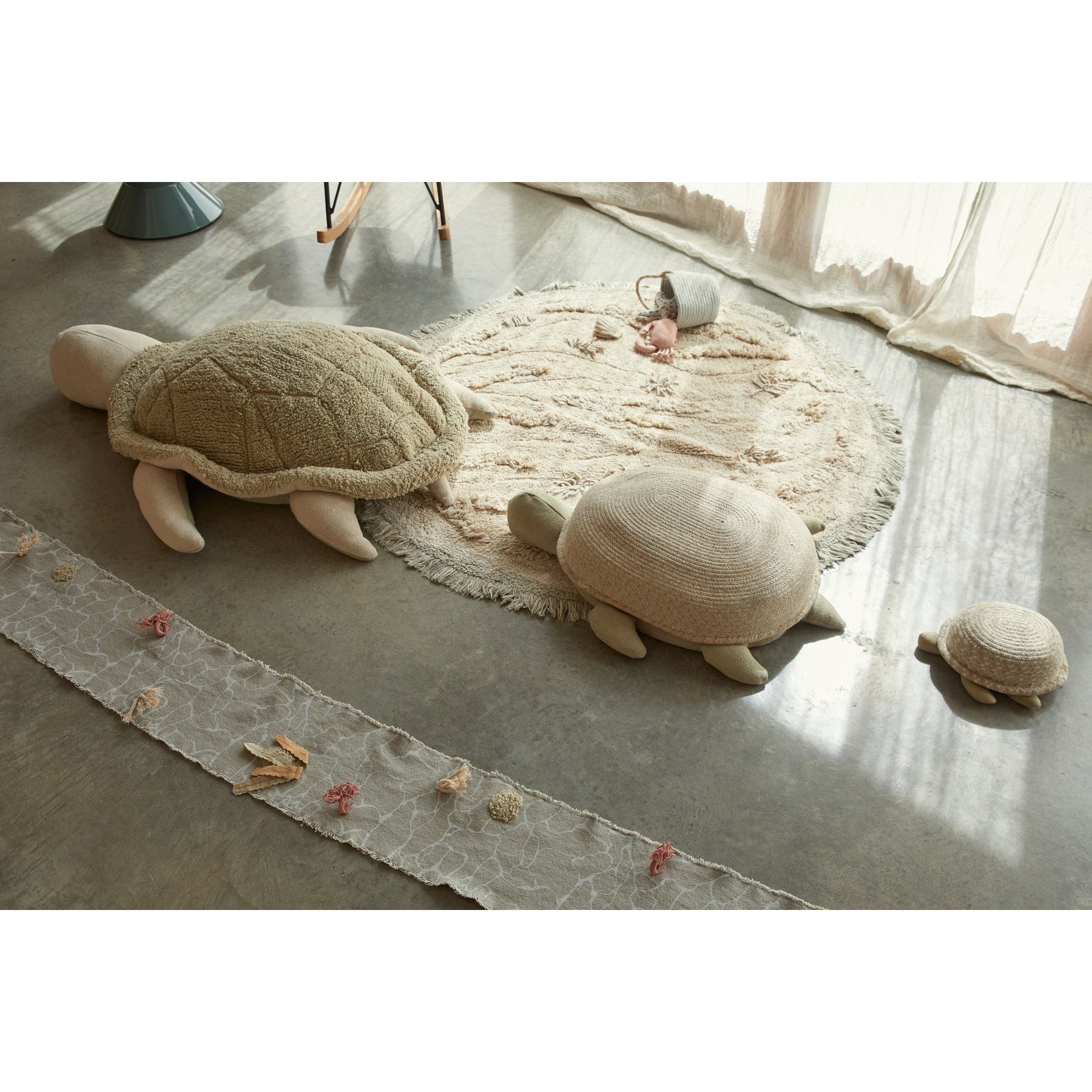Lorena Canals Sea Wonders Baby Turtle Basket、mySite、gigharbornorthrealestate
