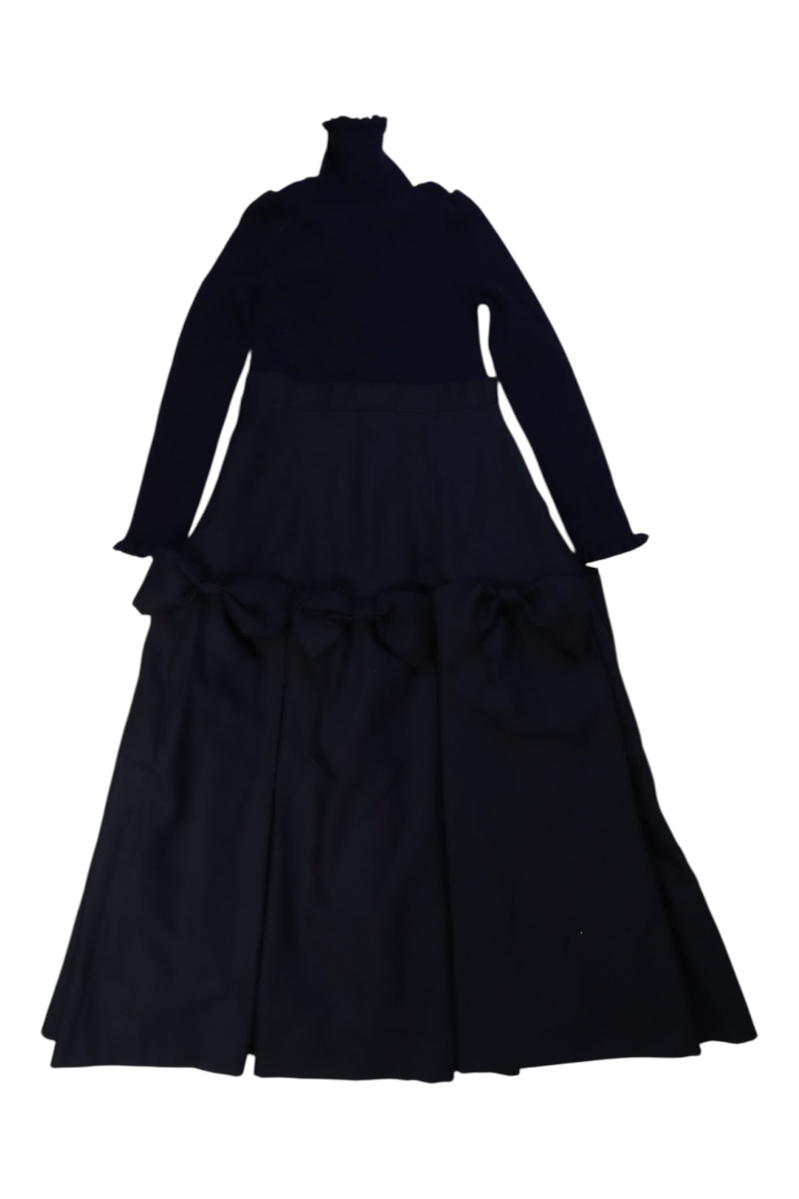 Nicholas & Bears Long Sleeve Dress With Bow Detail 8Y、mySite、g9winljtr
