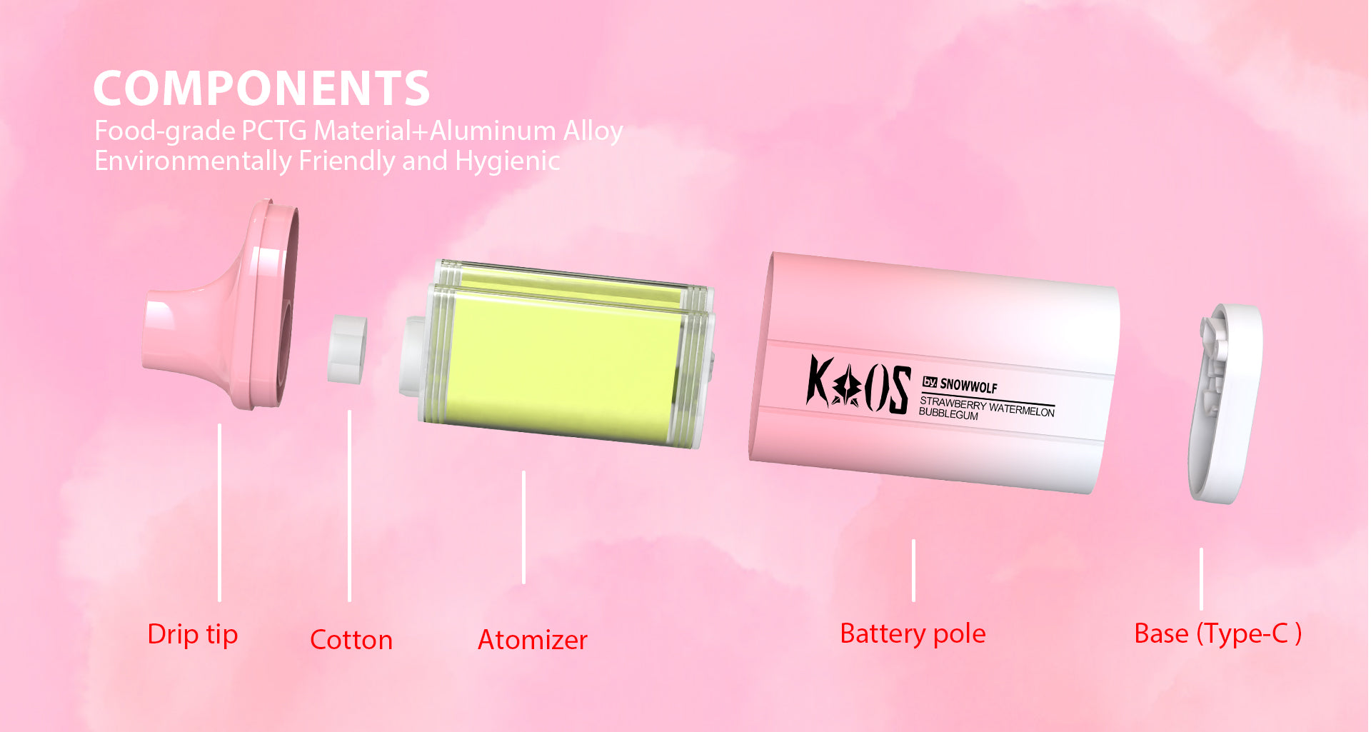 Snowwolf Kaos 6000 Puffs Disposable Vape 15mL、mySite、zt4zffjzw