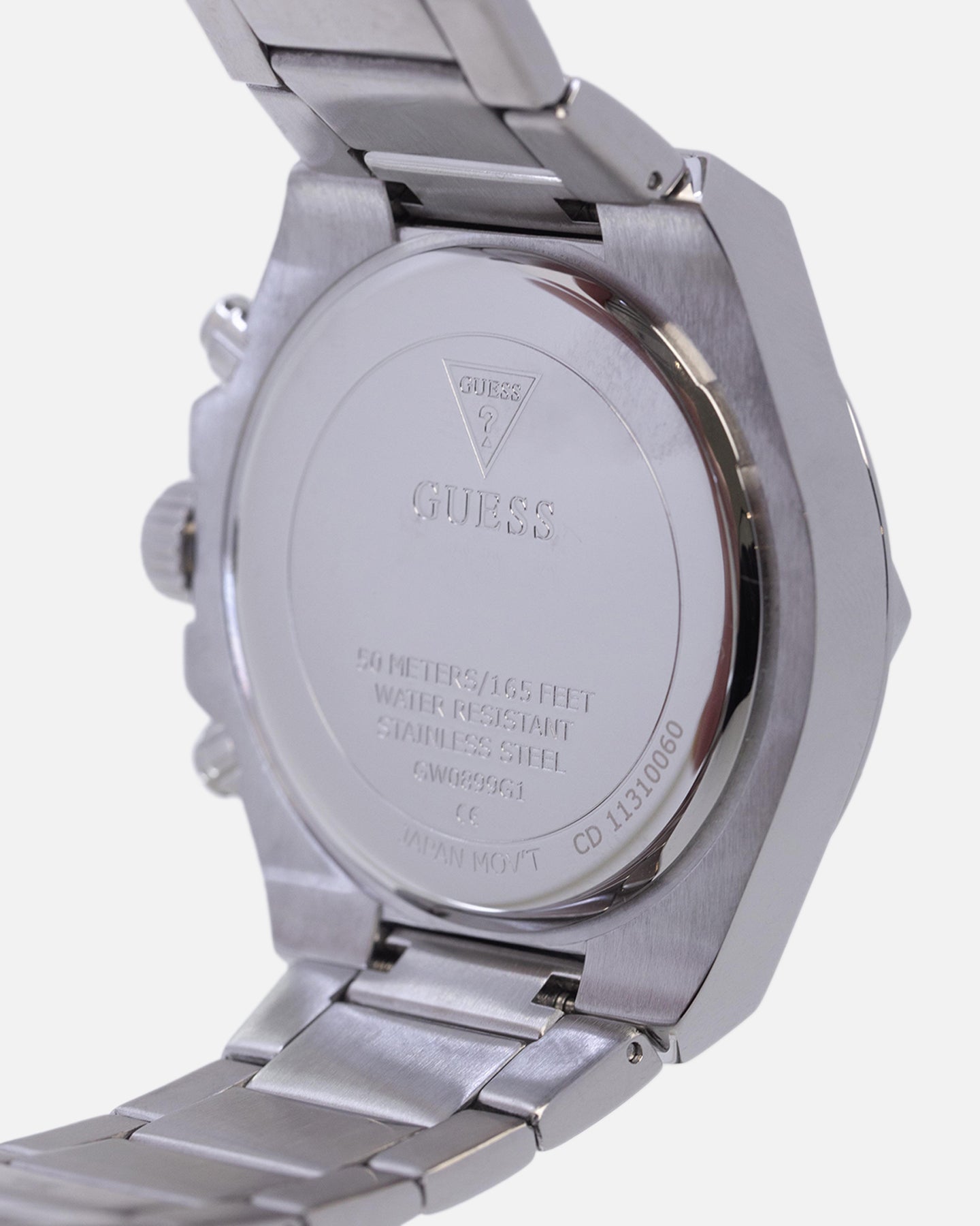 Guess Mainline Fury Glitz Bracelet Watch Silver、mySite、zt4zffjzw