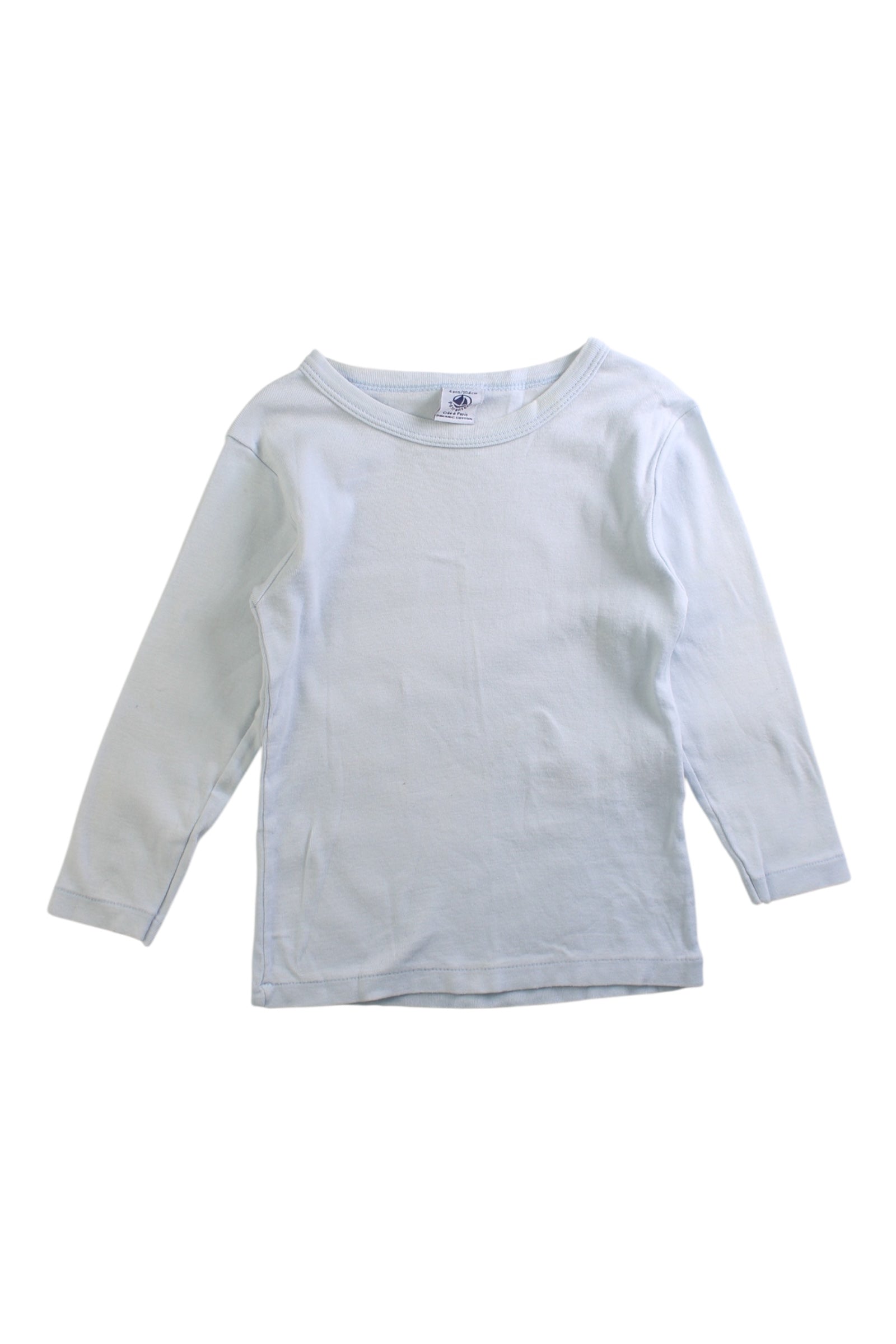 Petit Bateau Long Sleeve T-Shirt - Size 4T、mySite、g9winljtr