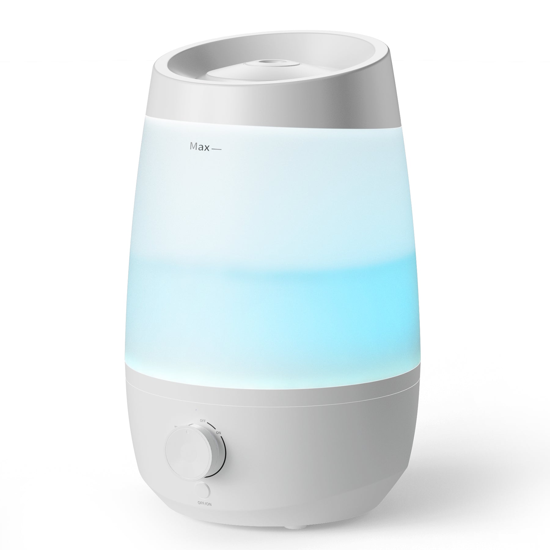 KLOUDIC Humidifier for Home Bedroom, Cool Mist Top Fill 2.5L Essential Oil Diffuser Humidifiers for Baby Nursery and Plants、mySite、fannypackpong