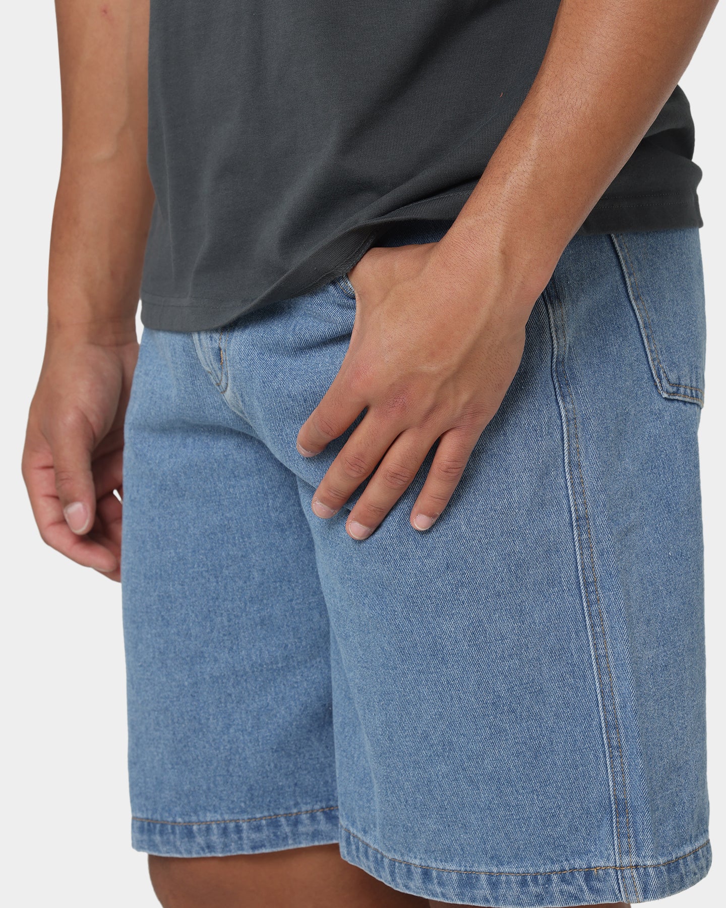 X-Large Bull Denim 91 Shorts Mid Blue、mySite、zt4zffjzw