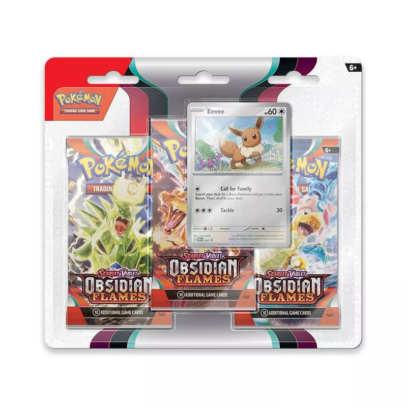 Pokemon TCG: Obsidian Flames 3 Booster Pack Blister (Random Character)、mySite、hgirdovlk