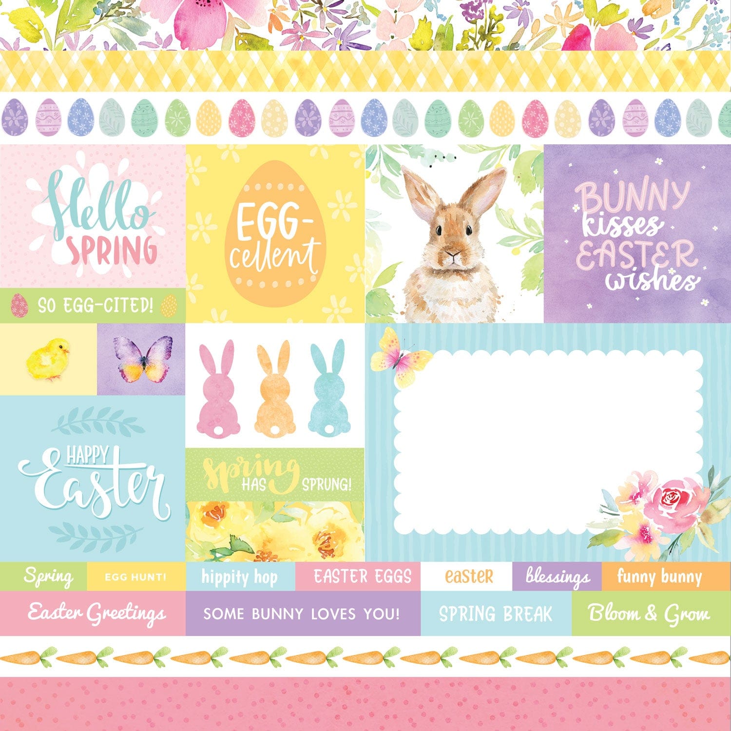  Scrapbook Paper - Easter Tags、mySite、ghnorth