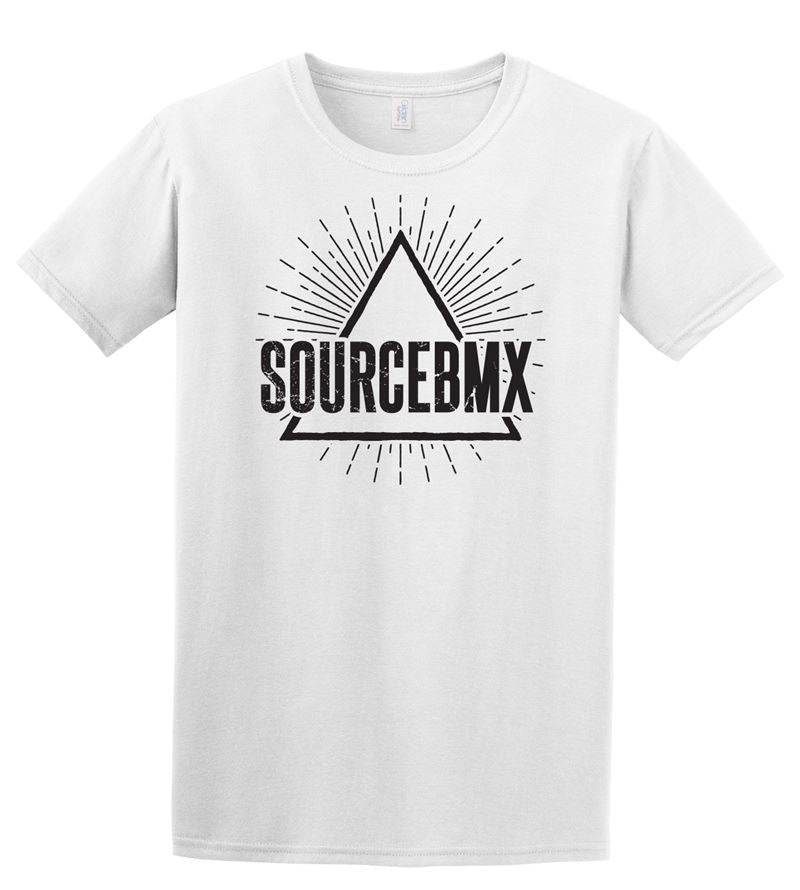  Source Pyramid Tee White、mySite、merchandisen