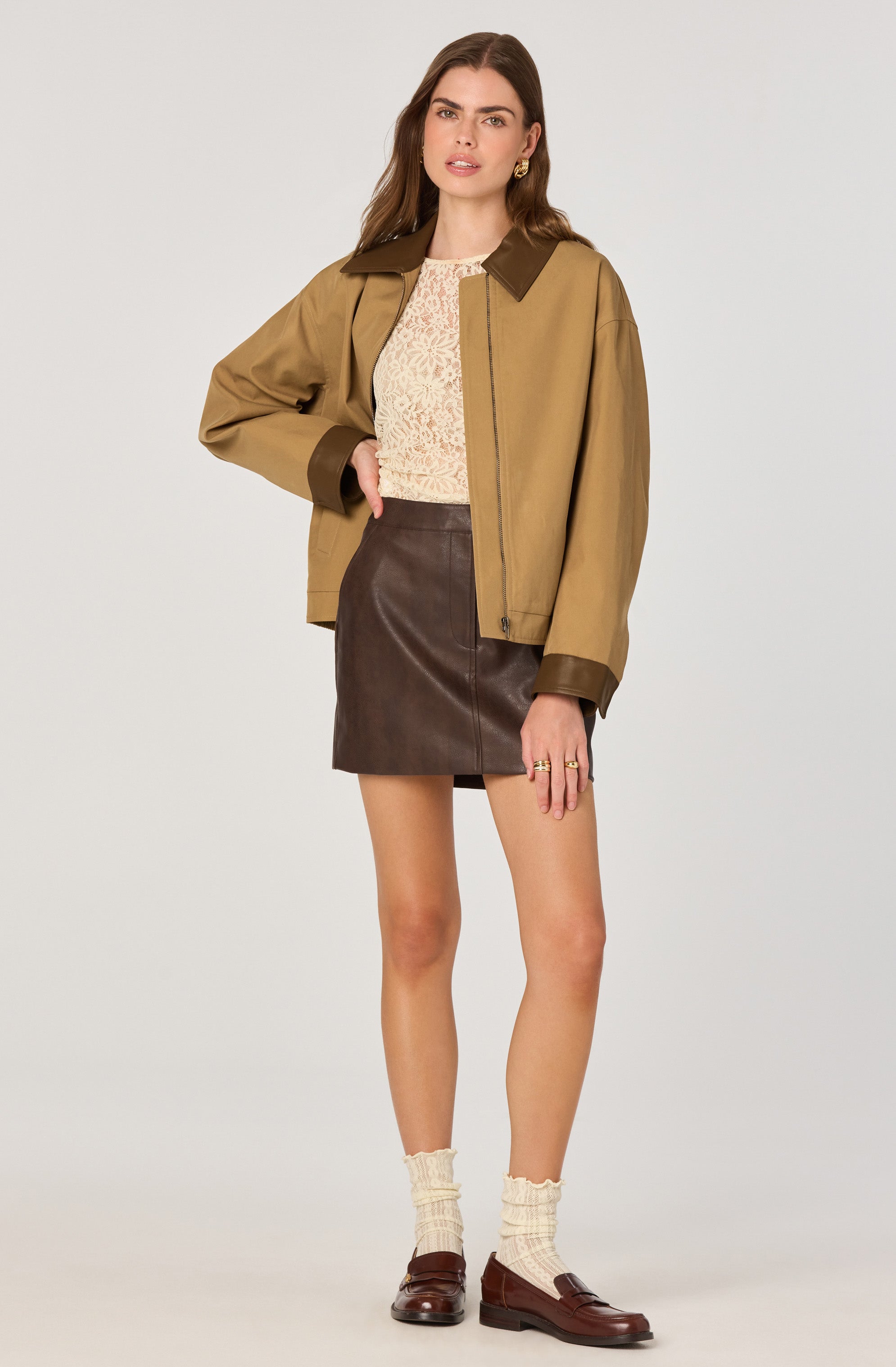 Contrast Barn Jacket、mySite、solidvoid