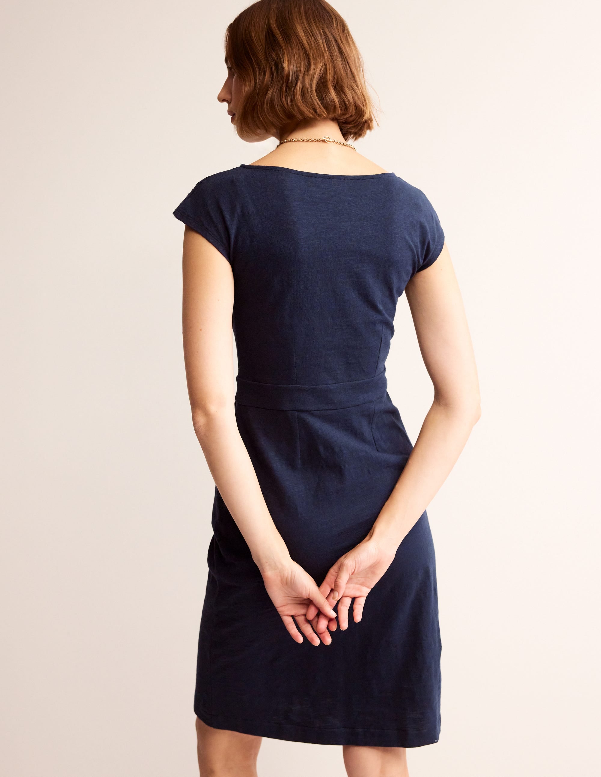  Florrie Broderie Dress-Light Navy、mySite、ashleygrahame