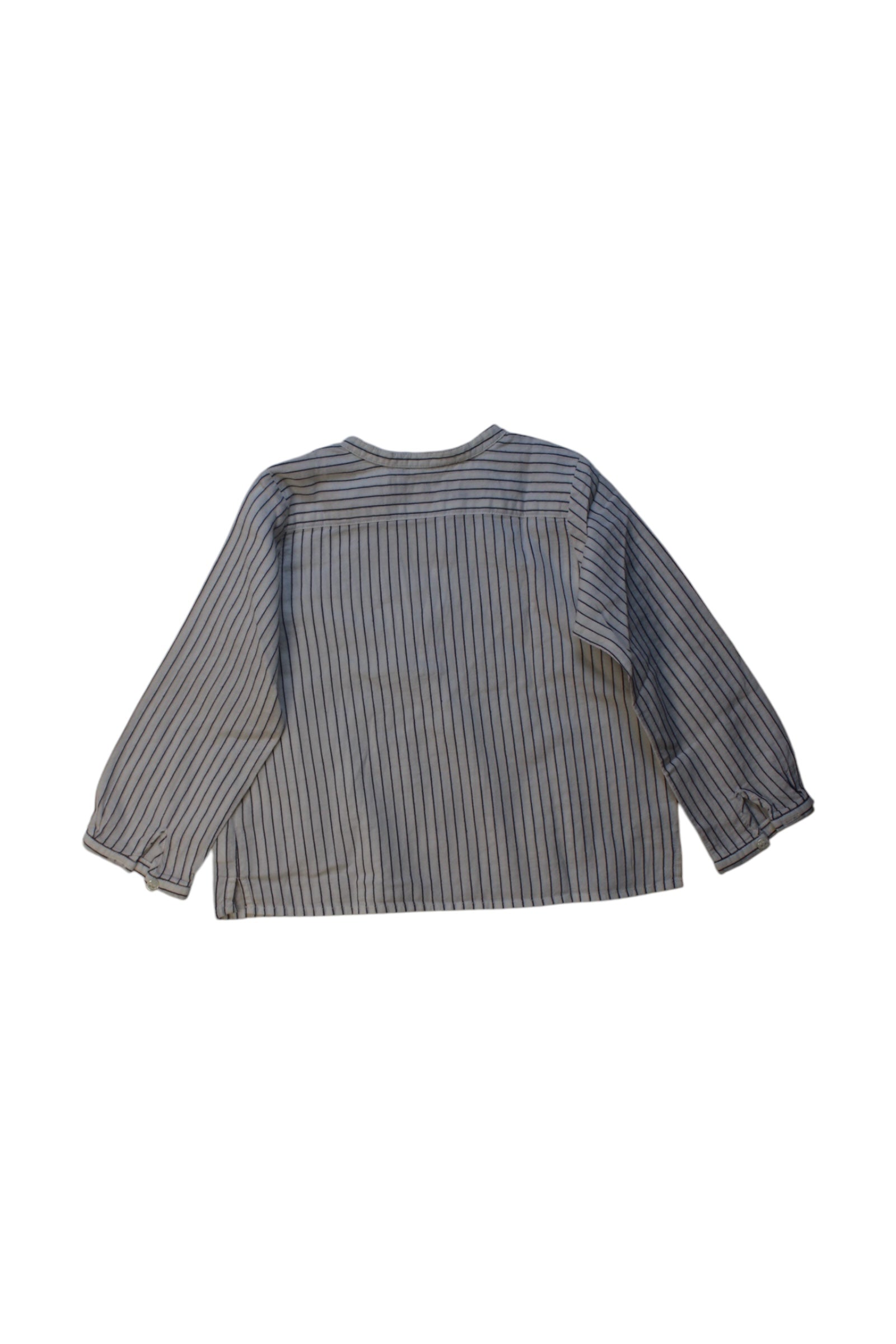 Bonpoint Striped Long Sleeve Shirt 2T、mySite、g9winljtr