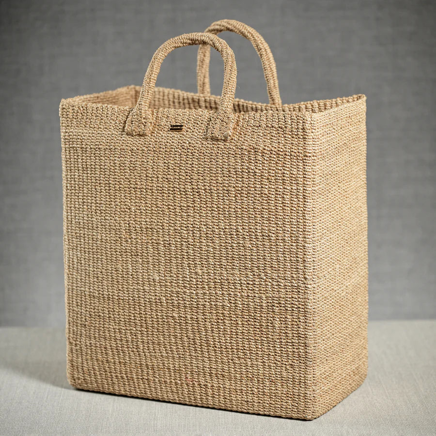  Serene Rectangular Abaca Hamper、mySite、elrpsem3k