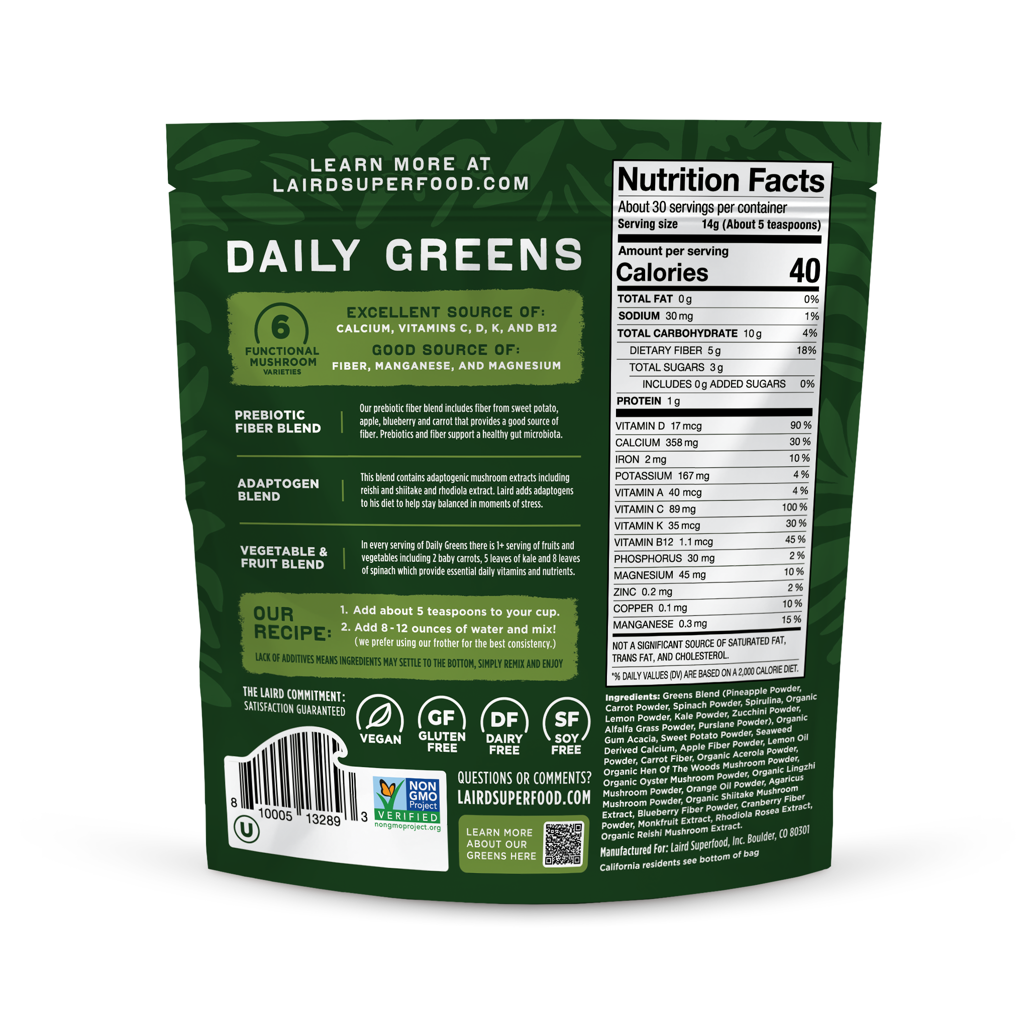 Prebiotic Daily Greens、mySite、gigharbornorthrealestate