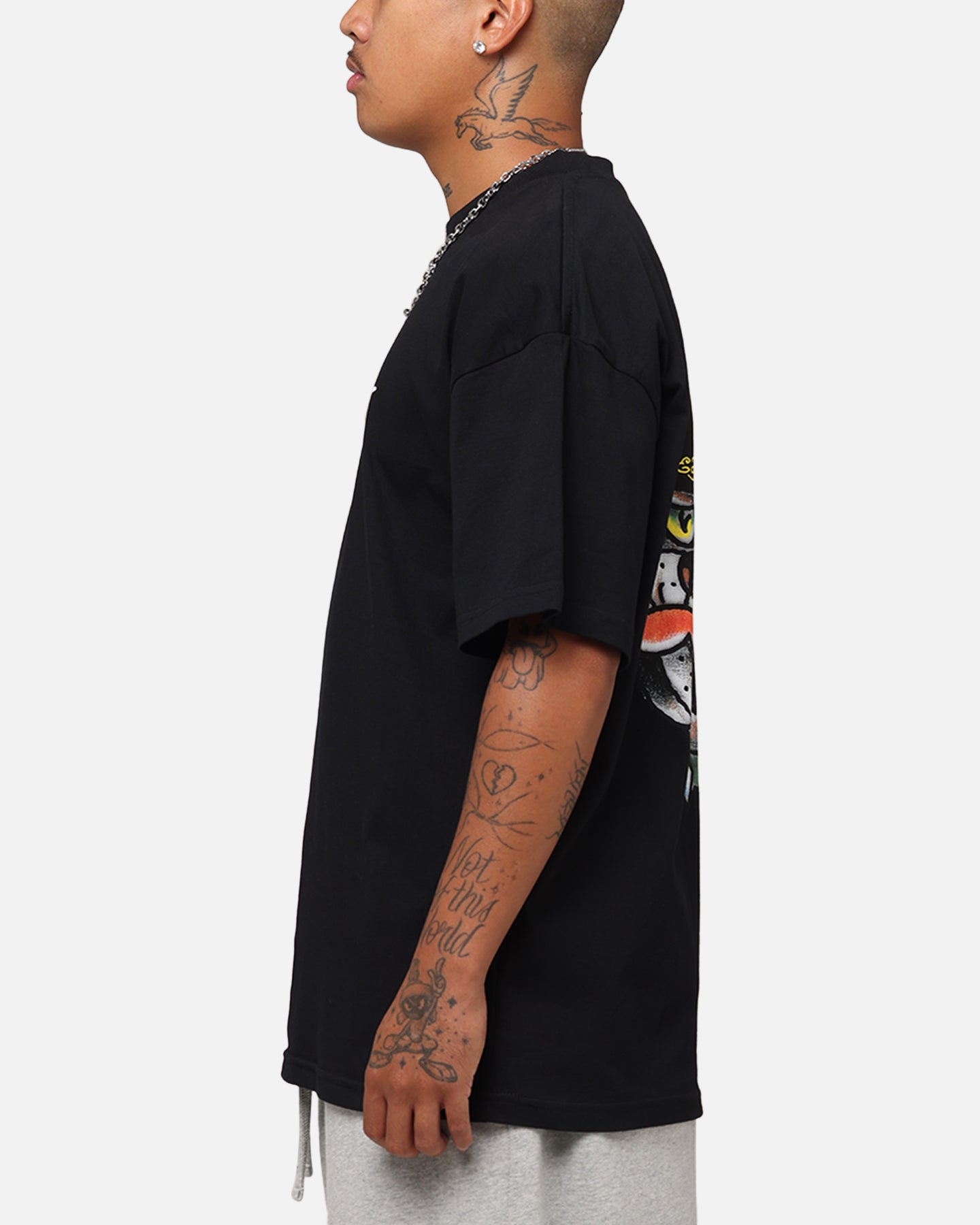 Ed Hardy Bulldog T-Shirt Black、mySite、zt4zffjzw