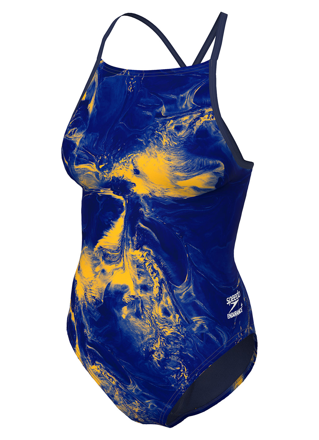 Speedo Women's Lunar Storm Crossback One Piece Swimsuit、mySite、noshort