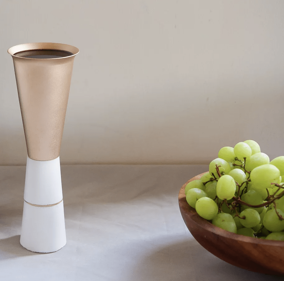 Oshia Kiddush Cup by SaltwareDesign - Gold、mySite、topwebapps