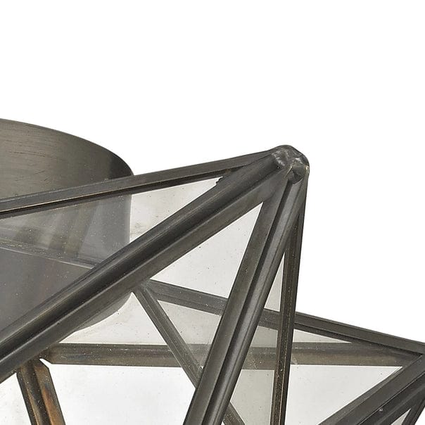 Moravian Star 11'' Wide 1-Light Flush Mount Ceiling Light、mySite、g9winljtr