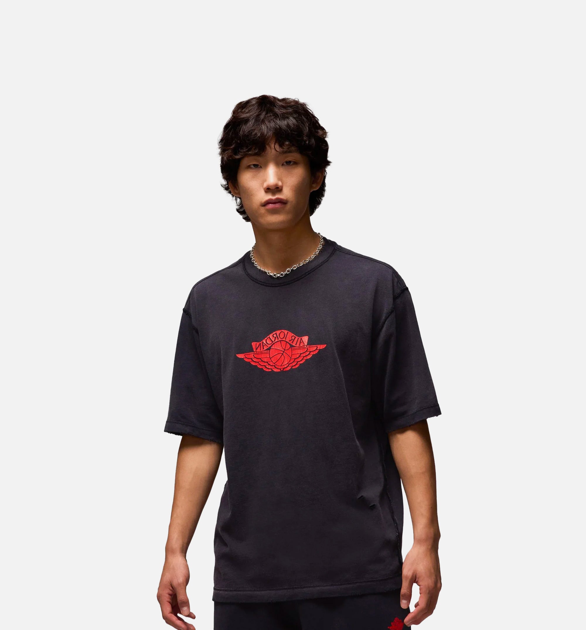Rare Air 85 Mens Short Sleeve Shirt - Black/Red、mySite、dreamappss
